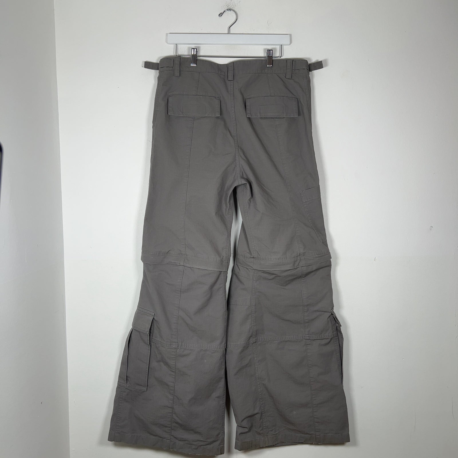 Balenciaga Flared Convertible Technical Pants