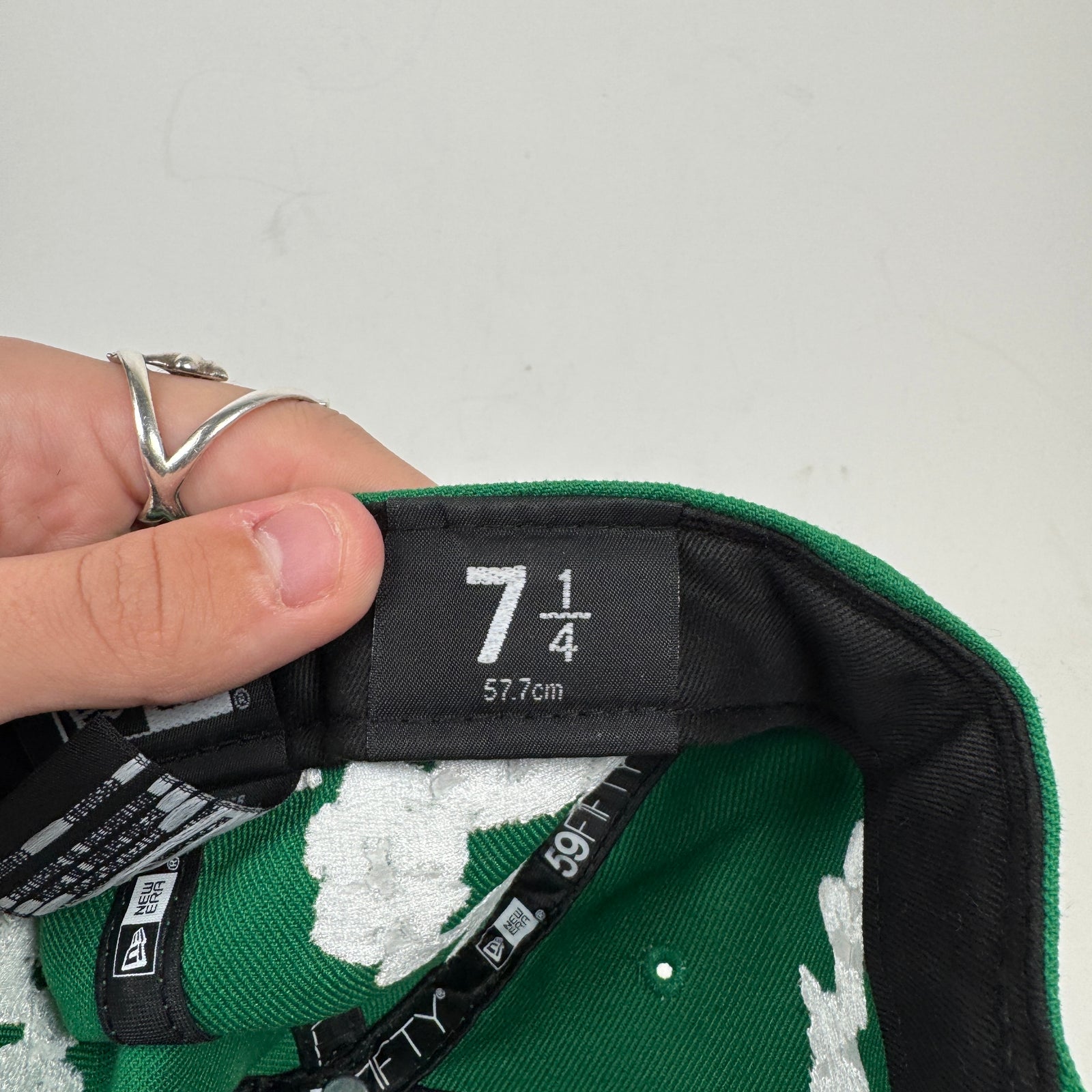Denim Tears Green Wreath Fitted Cap Size 7 1/4