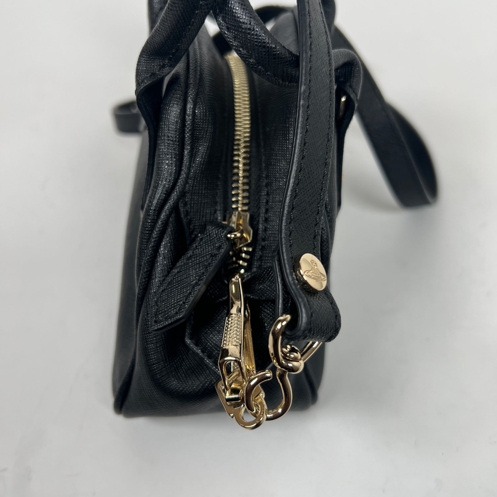 Vivienne Westwood Black Mini Yasmine Bag