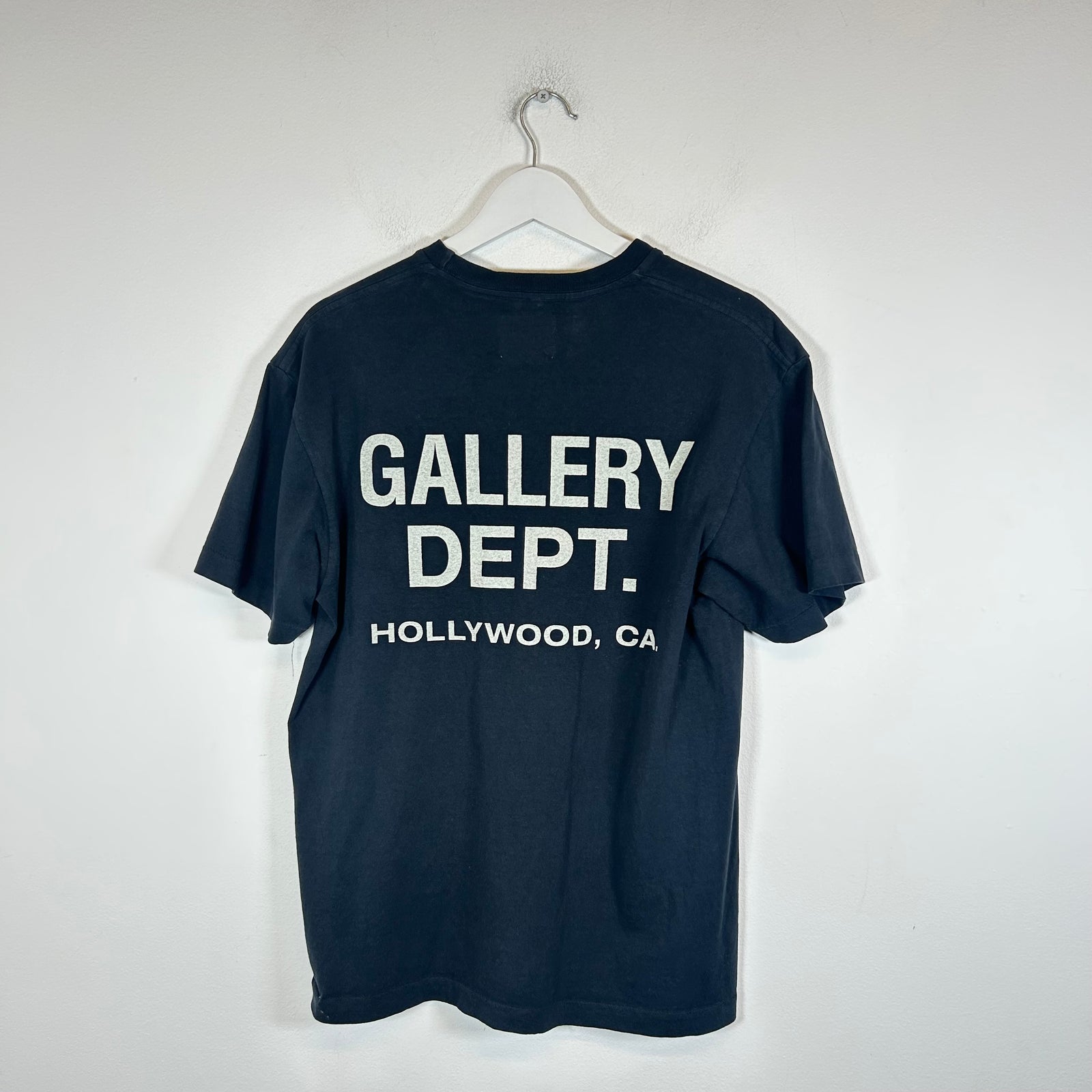 Gallery Dept Navy Souvenir Logo T-Shirt Size M