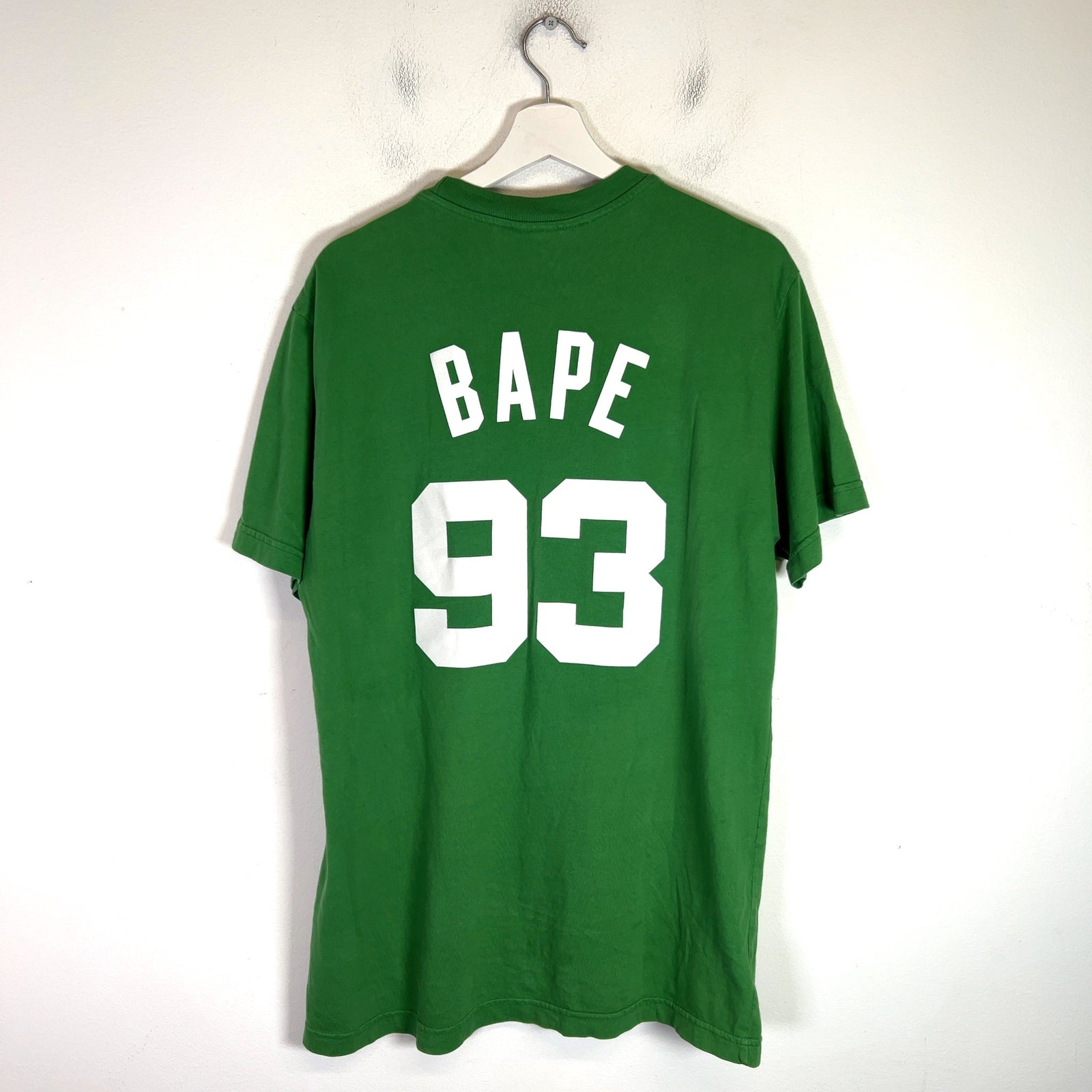 Bape x Mitchell & Ness Boston Celtics Ape Head T-Shirt