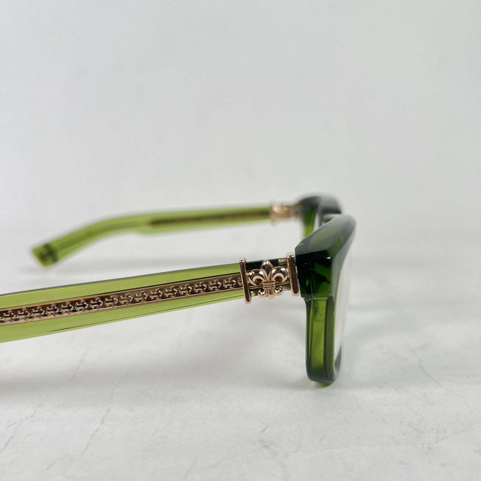 Chrome Hearts Green 'See You In Tea' Glasses