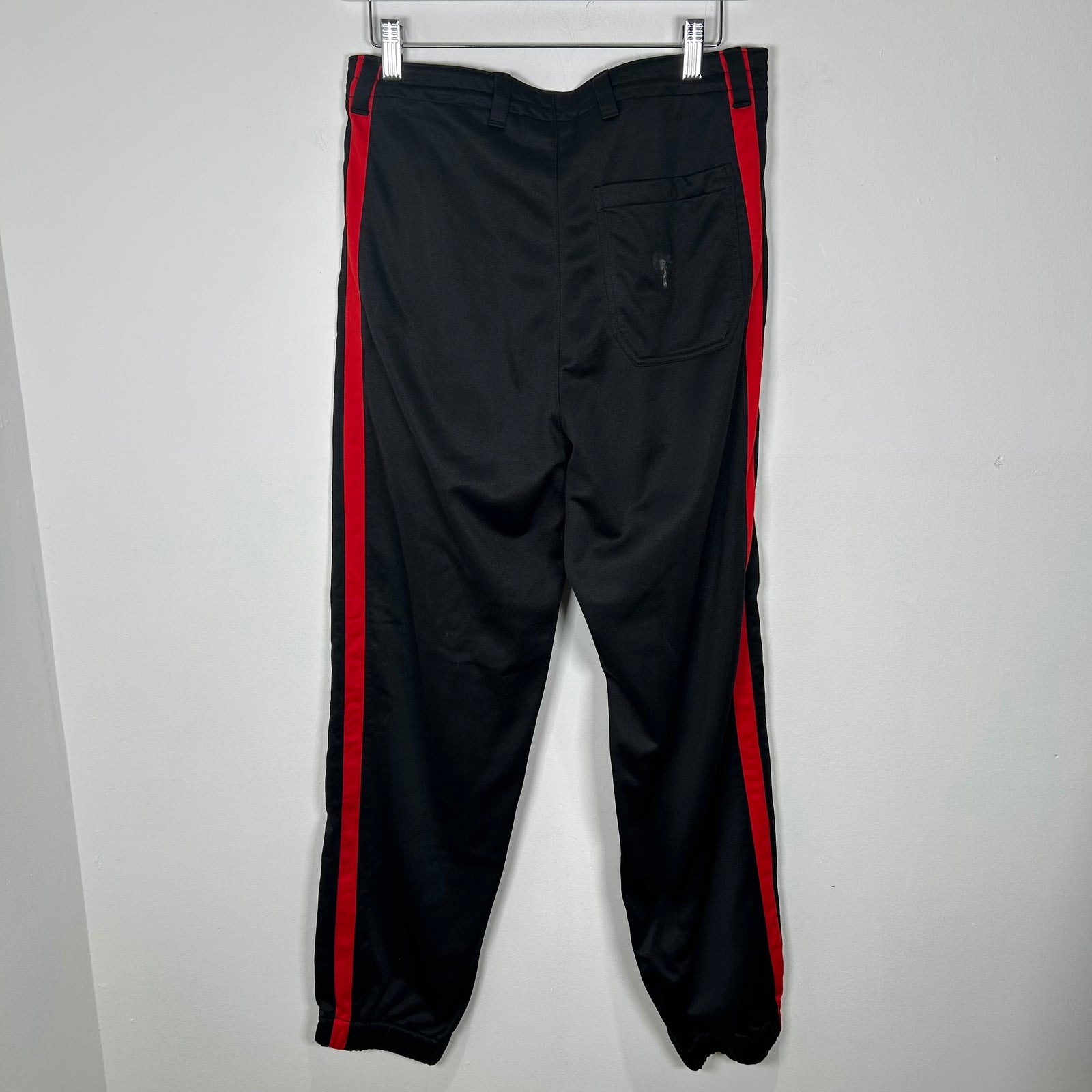 Givenchy Black '3G' Striped Trousers Size Small