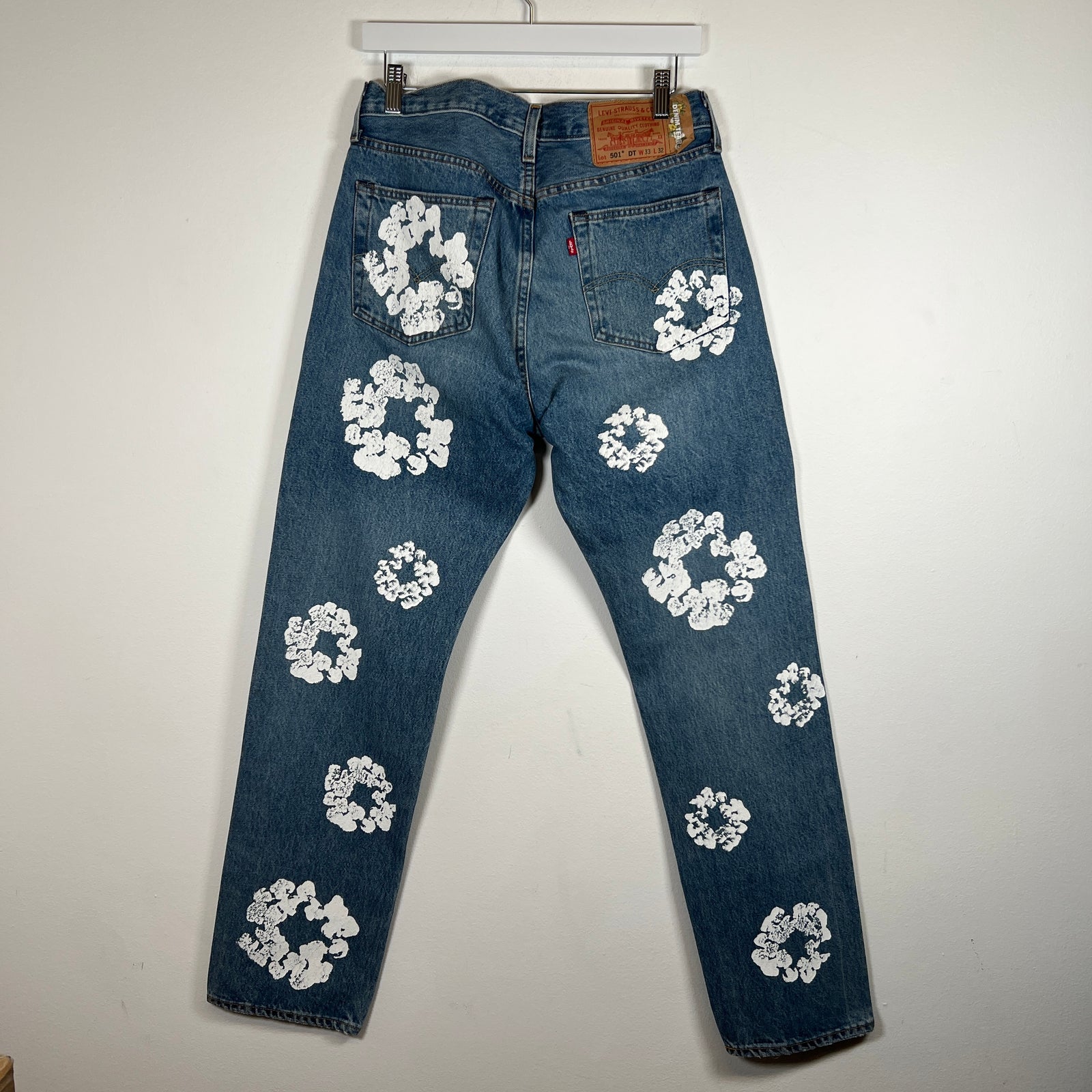 Denim Tears Lightwash Wreath Jeans Size 33