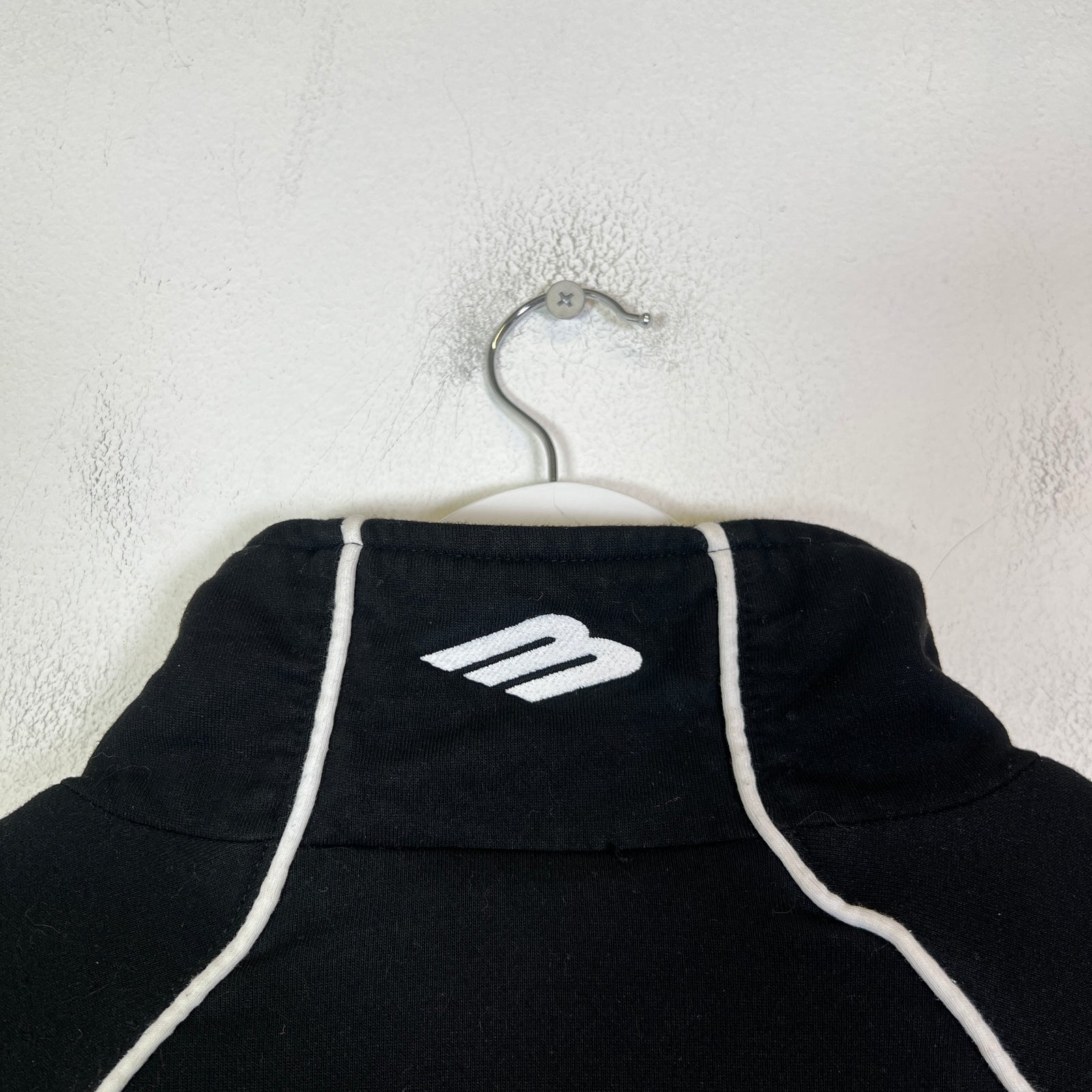 Balenciaga Black 3B Sports Icon Track Jacket Size 2