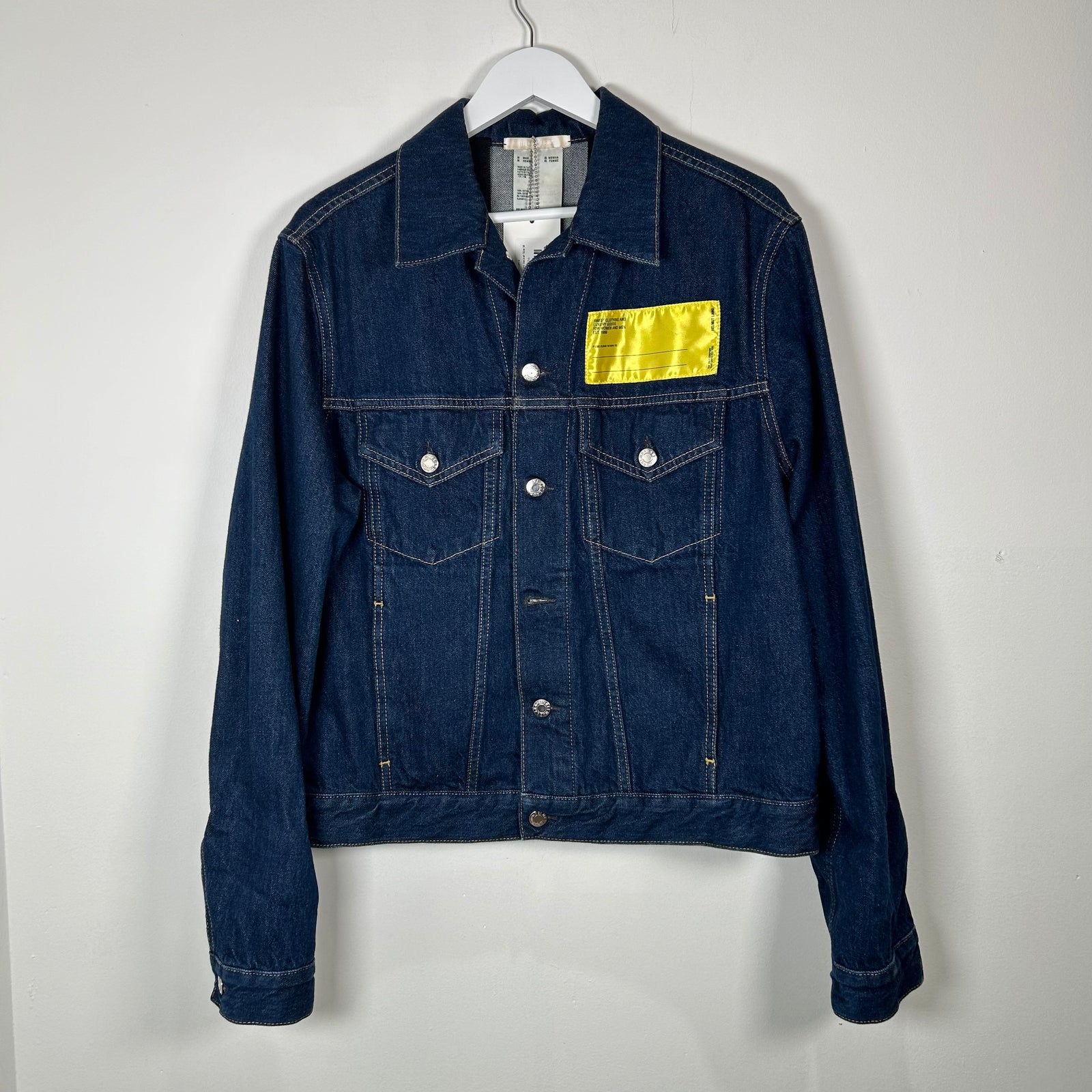 Helmut Lang Raw Denim Jacket Size M
