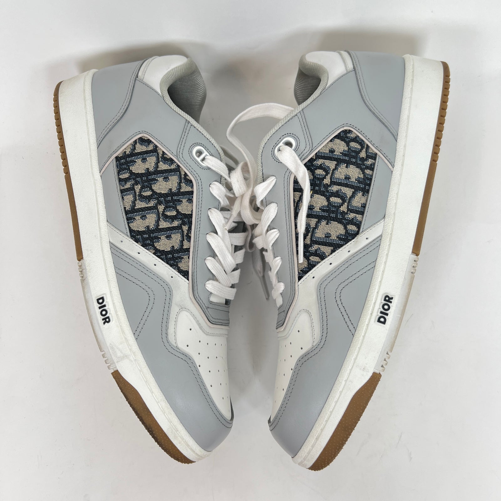 Dior Grey Monogram B27 Sneaker Size 47