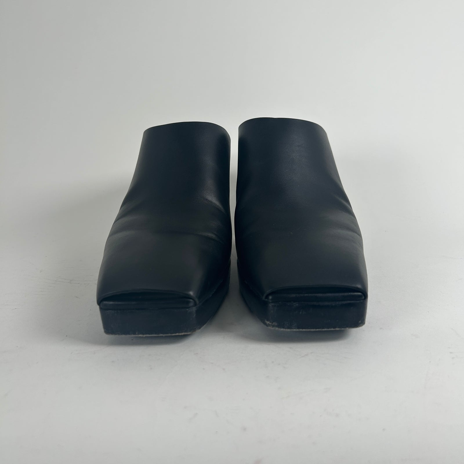 Rick Owens Calfskin EDFU Mules Size 43