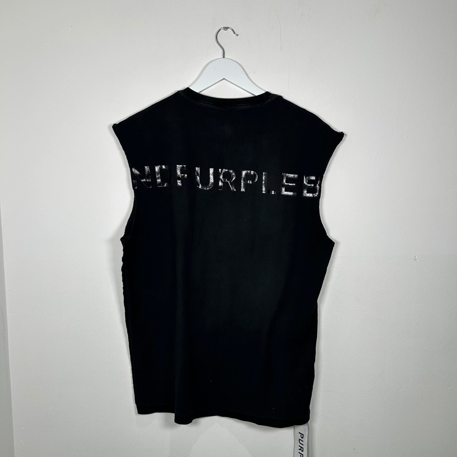 Purple Black Tank Top Size M