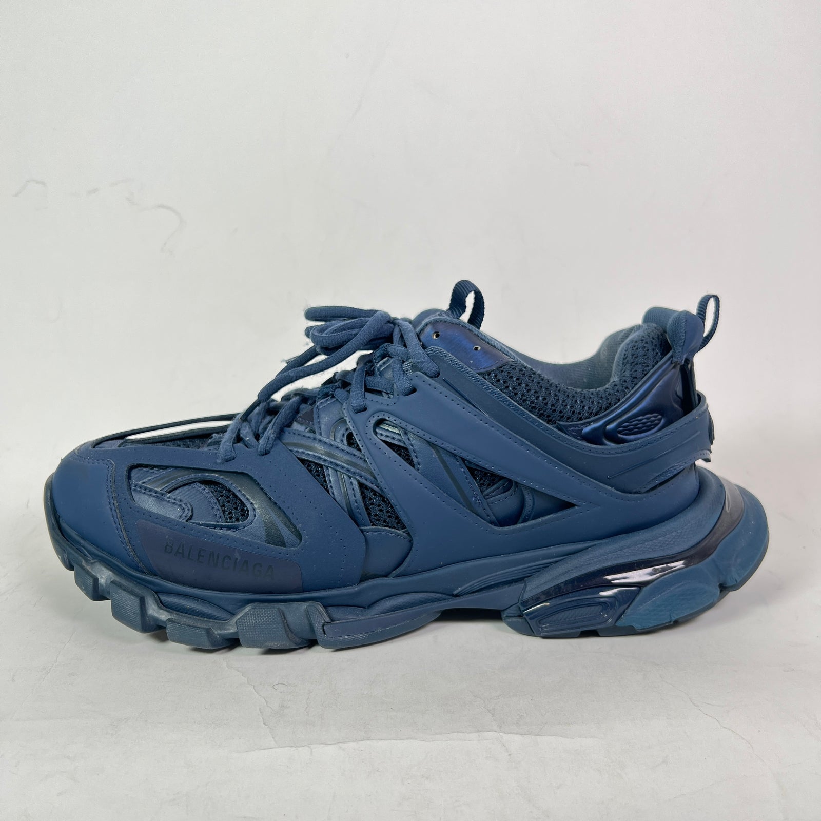 Balenciaga Navy Track Sneaker Size 44