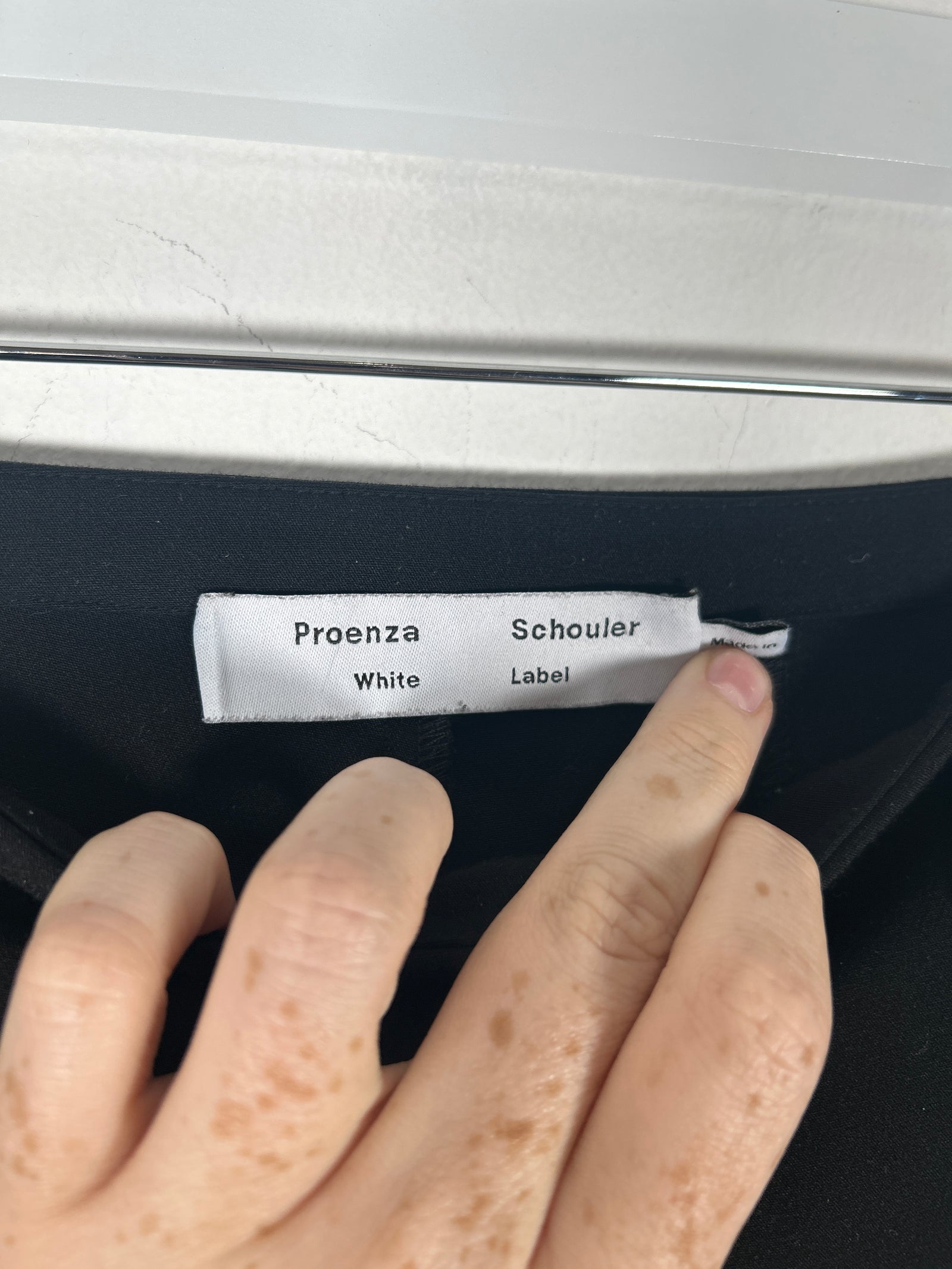 Proenza Schouler Black Slacks Size 2