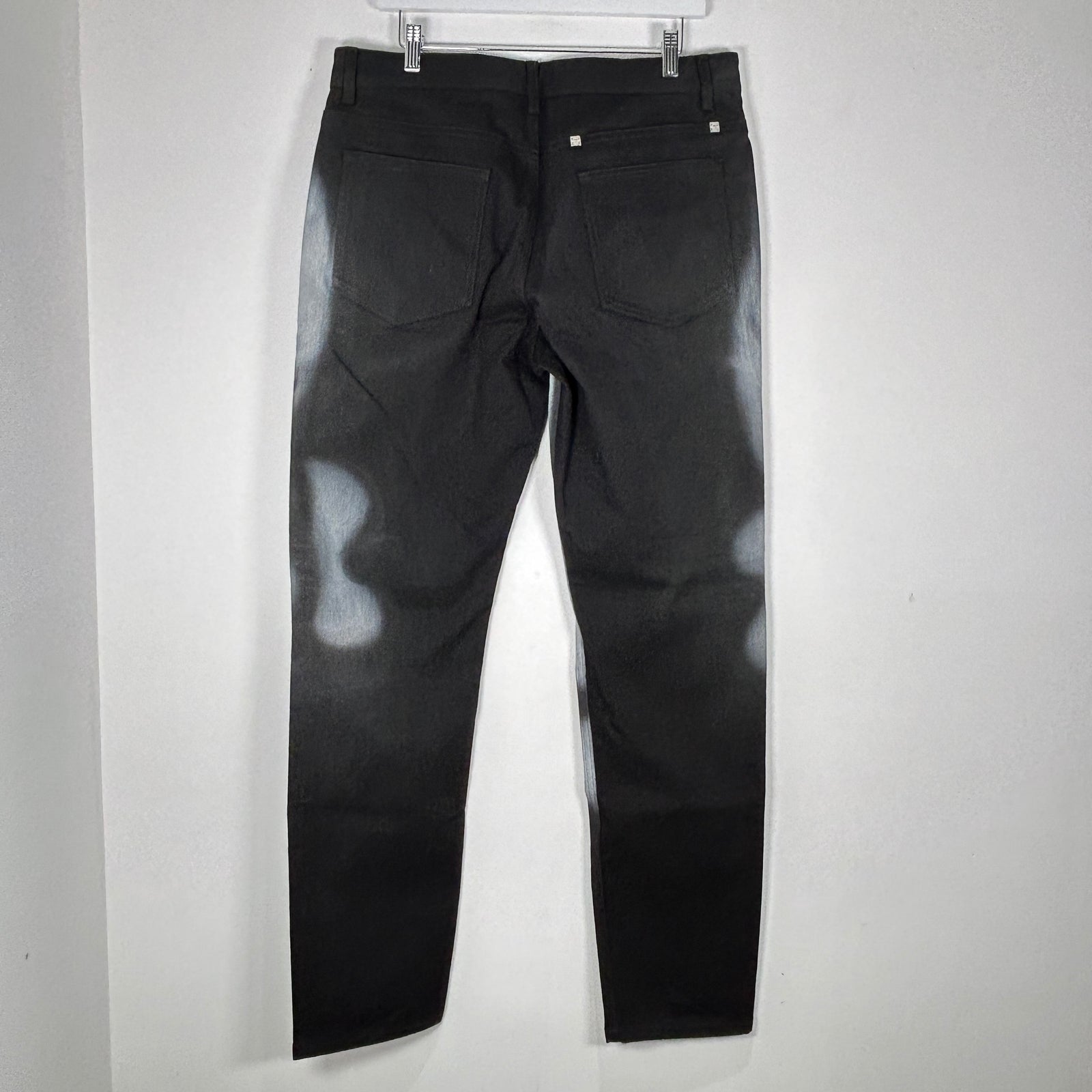 Givenchy Black Chito Grafitti Dog Jeans Size 34