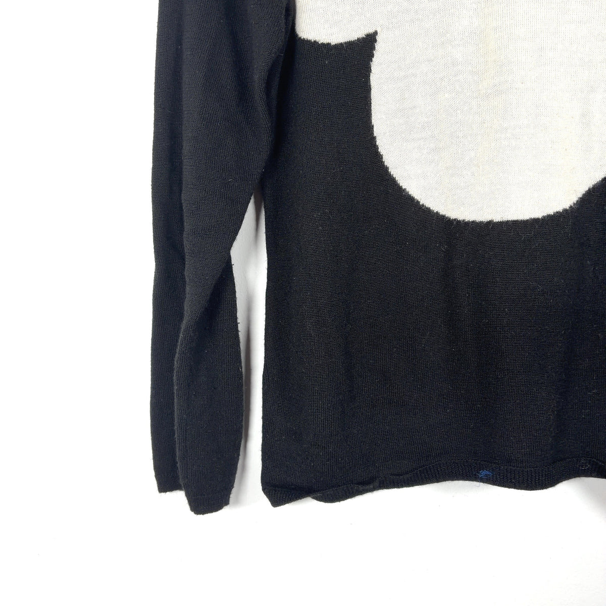 Comme Des Garcons Mickey Knit Sweater