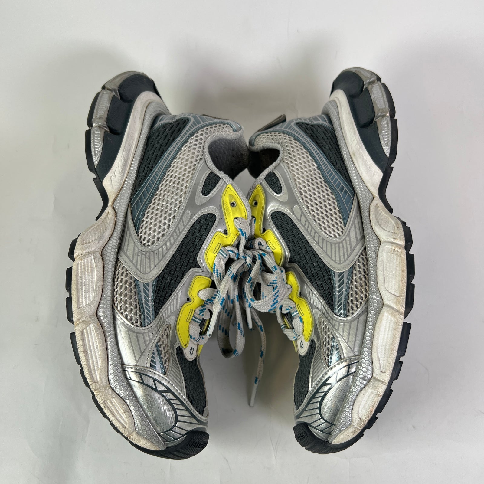 Balenciaga Blue/Yellow Mesh 3XL Sneaker