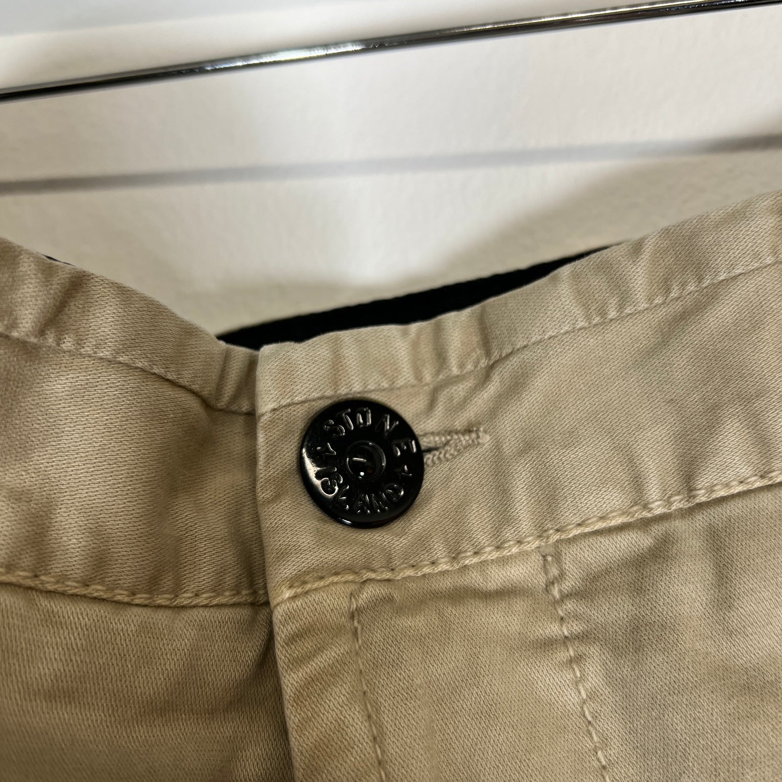 Stone Island Khaki Cargo Pants Size 36