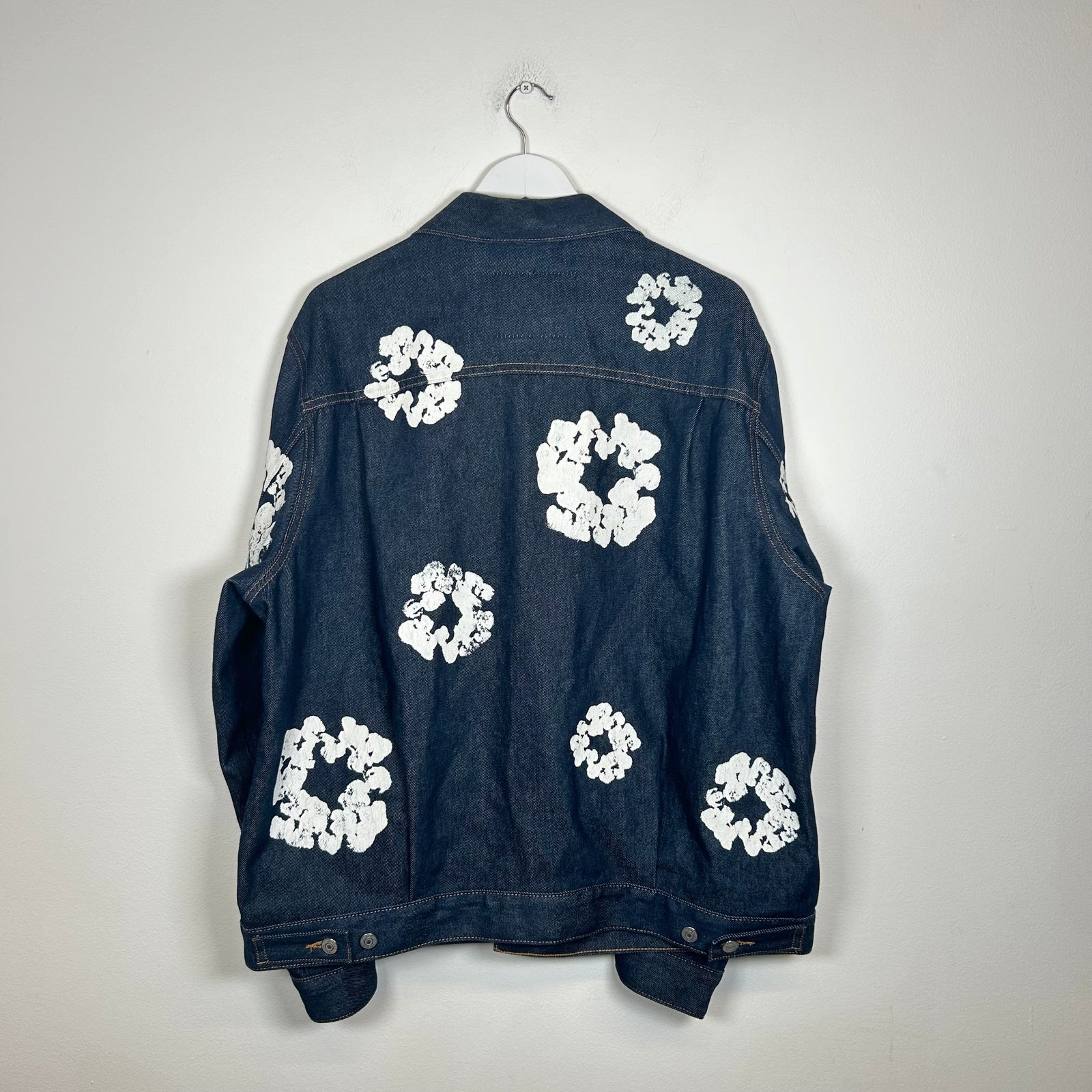 Denim Tears Raw Selvedge Wreath Jacket Size L