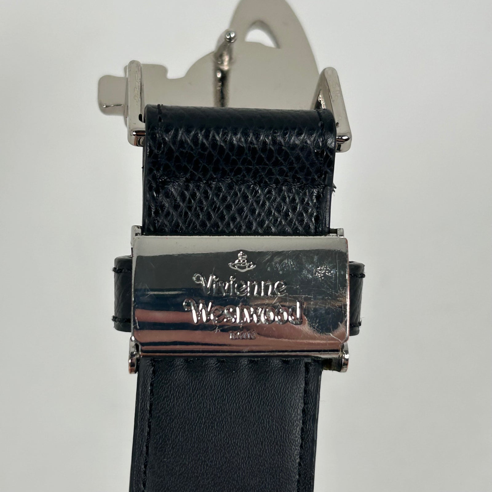 Vivienne Westwood Orb Logo Buckle Belt Size 36