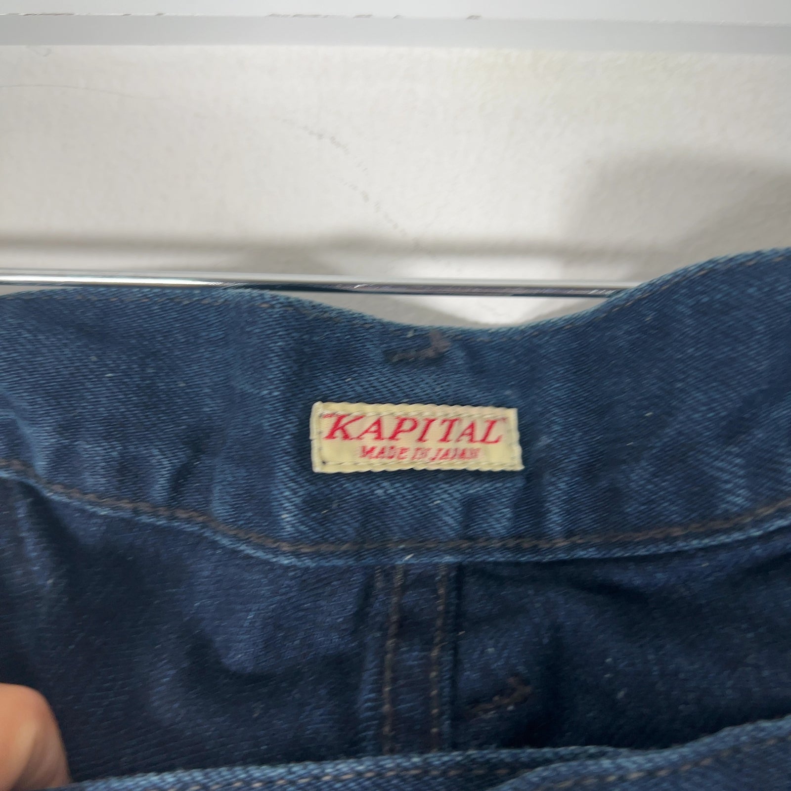 Kapital Back Strap Denim Jeans