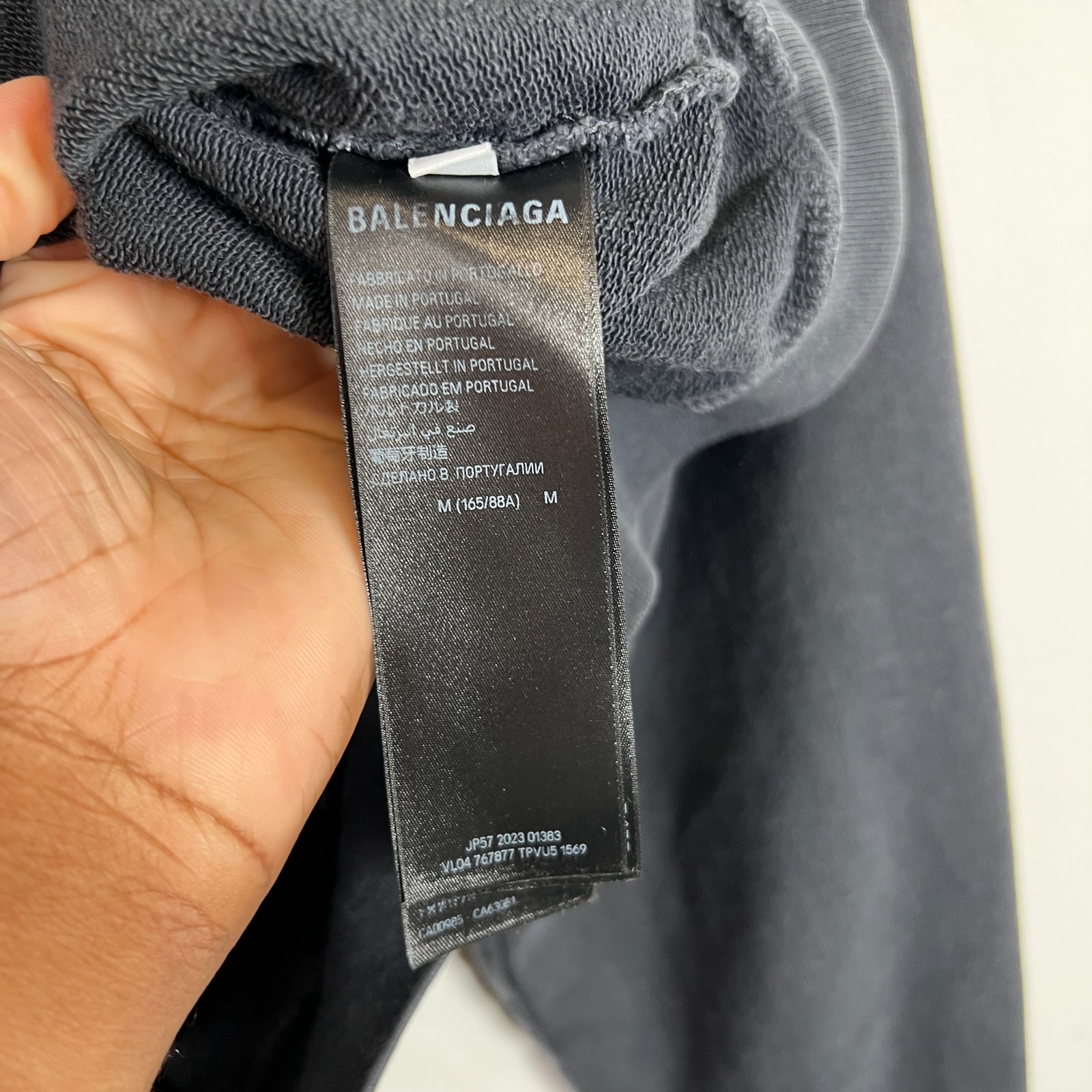 Balenciaga Stencil Logo Hoodie