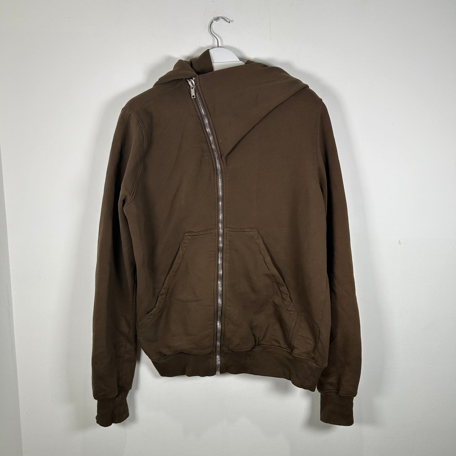 Rick Owens DRKSHDW Brown Mountain Zip-Up Hoodies Size M