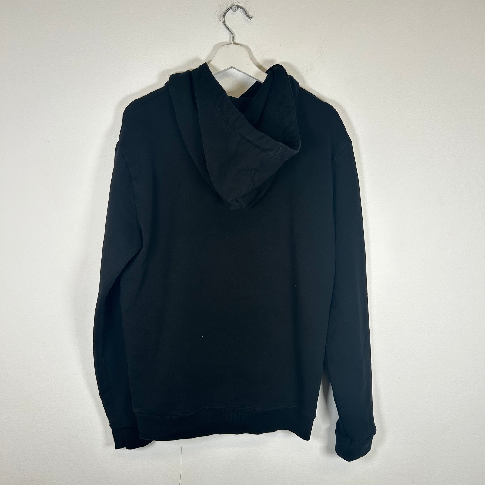 Saint Laurent Black Logo Hoodie Size L