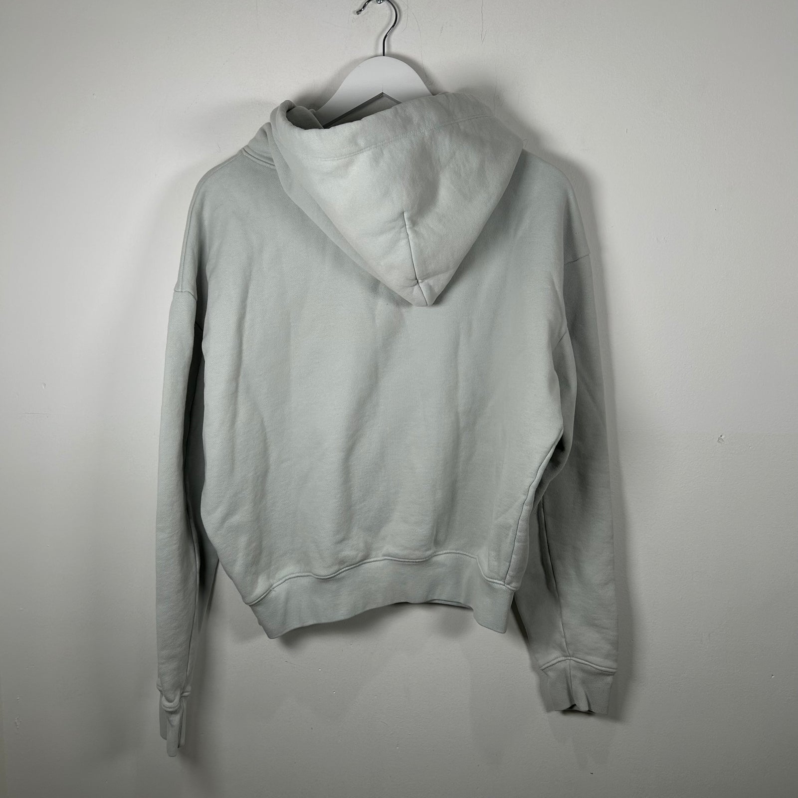 Eckhaus Latta Baby Blue Logo Hoodie Size S