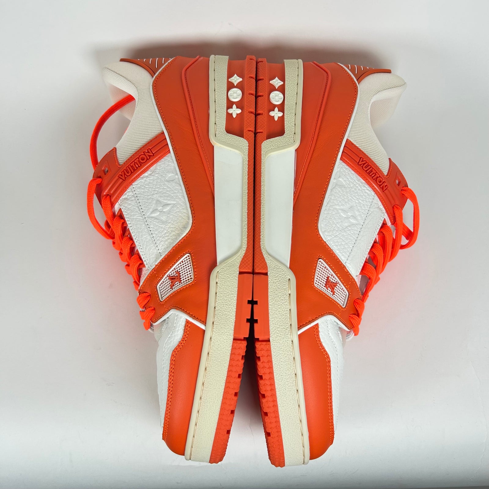 Louis Vuitton Orange Trainers Size 12