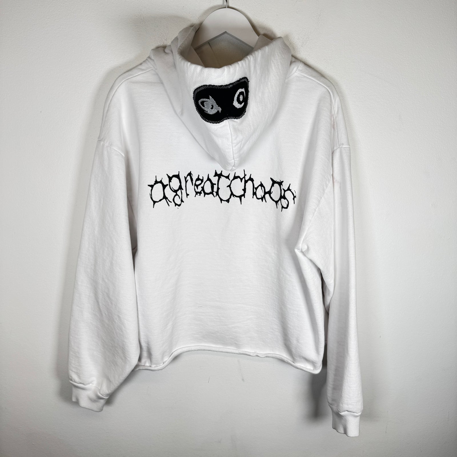 Ken Carson White A Great Chaos Hoodie Size L