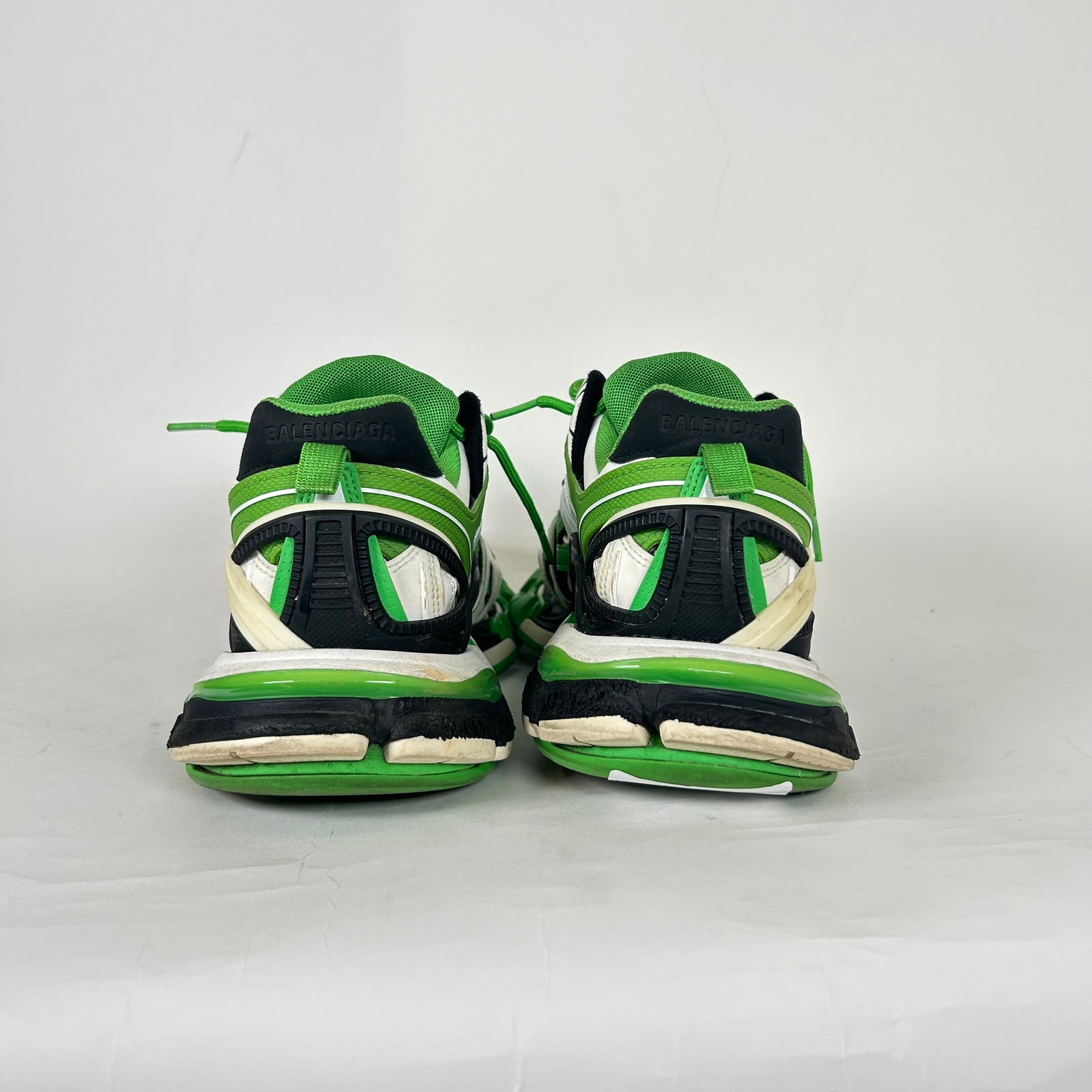 Balenciaga Green/Black Track 2 Sneakers Size 41