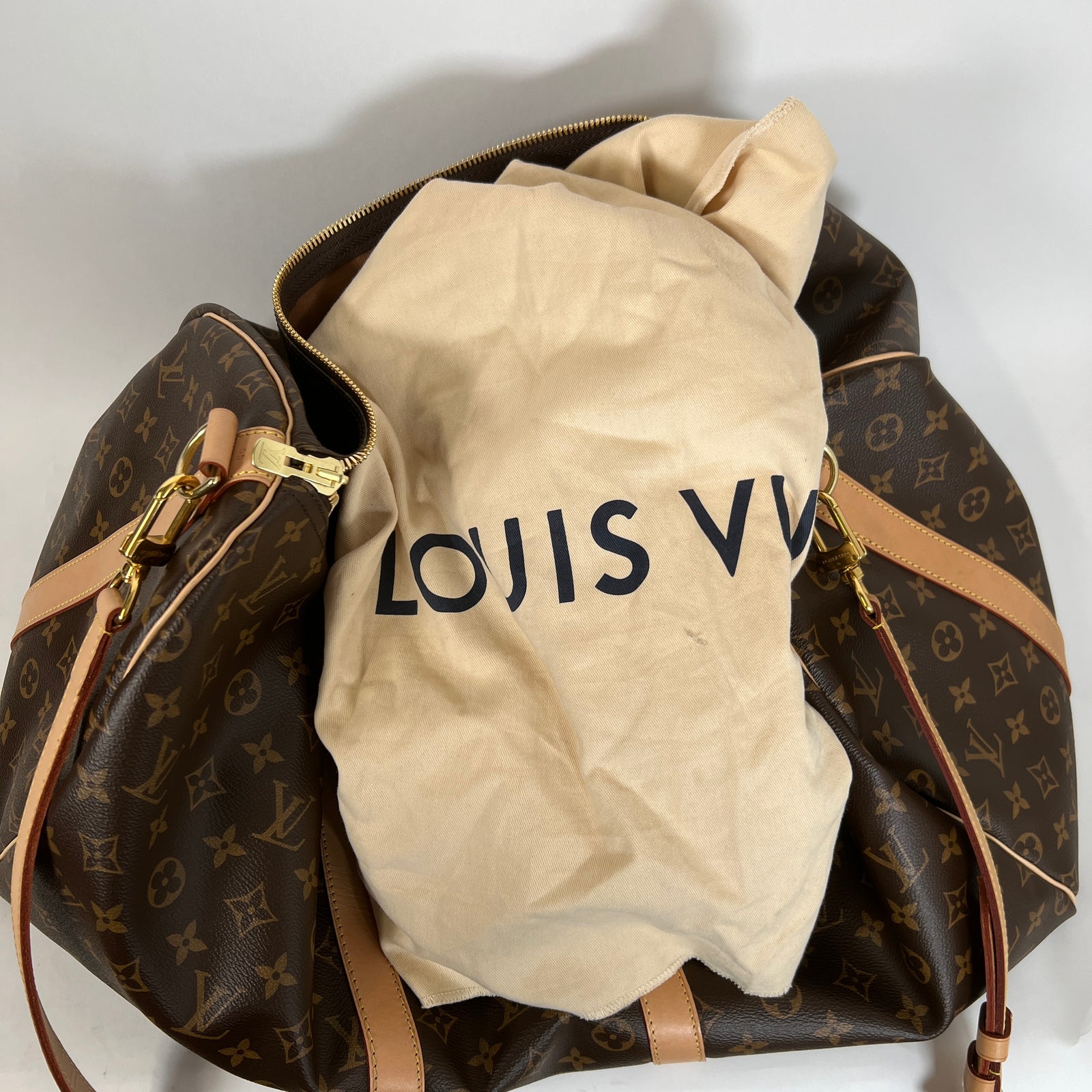 Louis Vuitton Keepall 55 Bandouliere Monogram