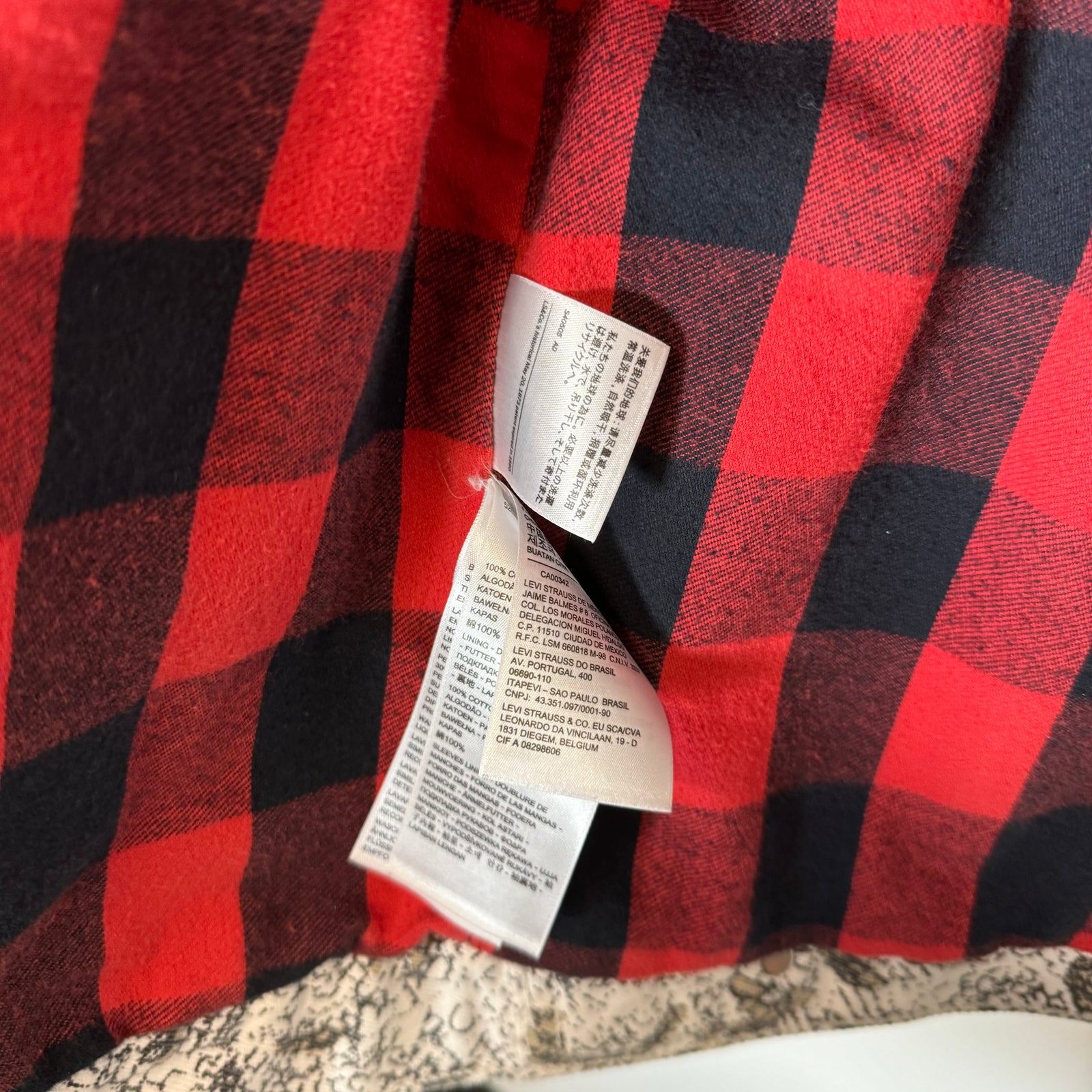 Supreme X Levis FW17 Snakeskin Denim Jacket Size M