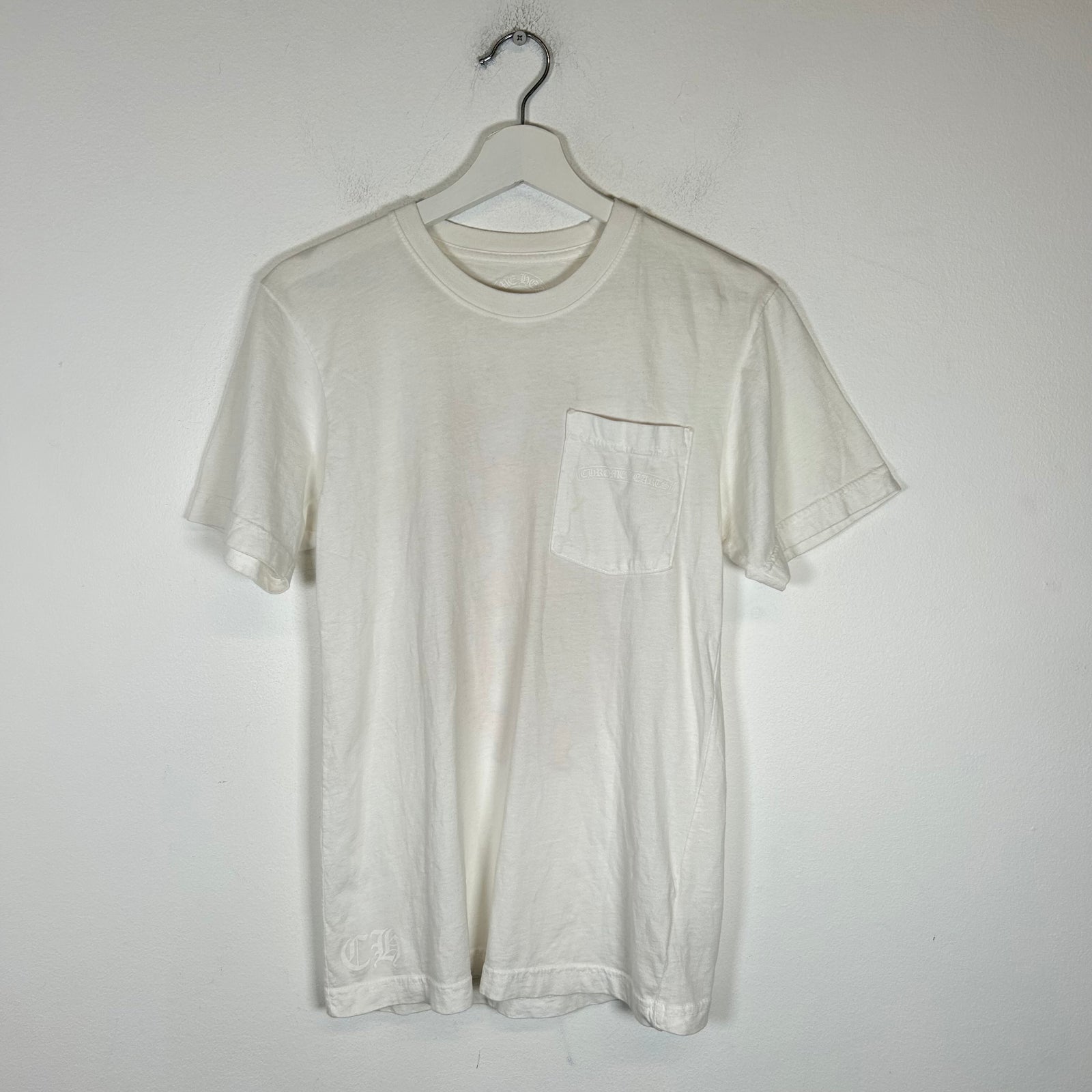 Chrome Hearts White/Orange Dagger T-Shirt Size S