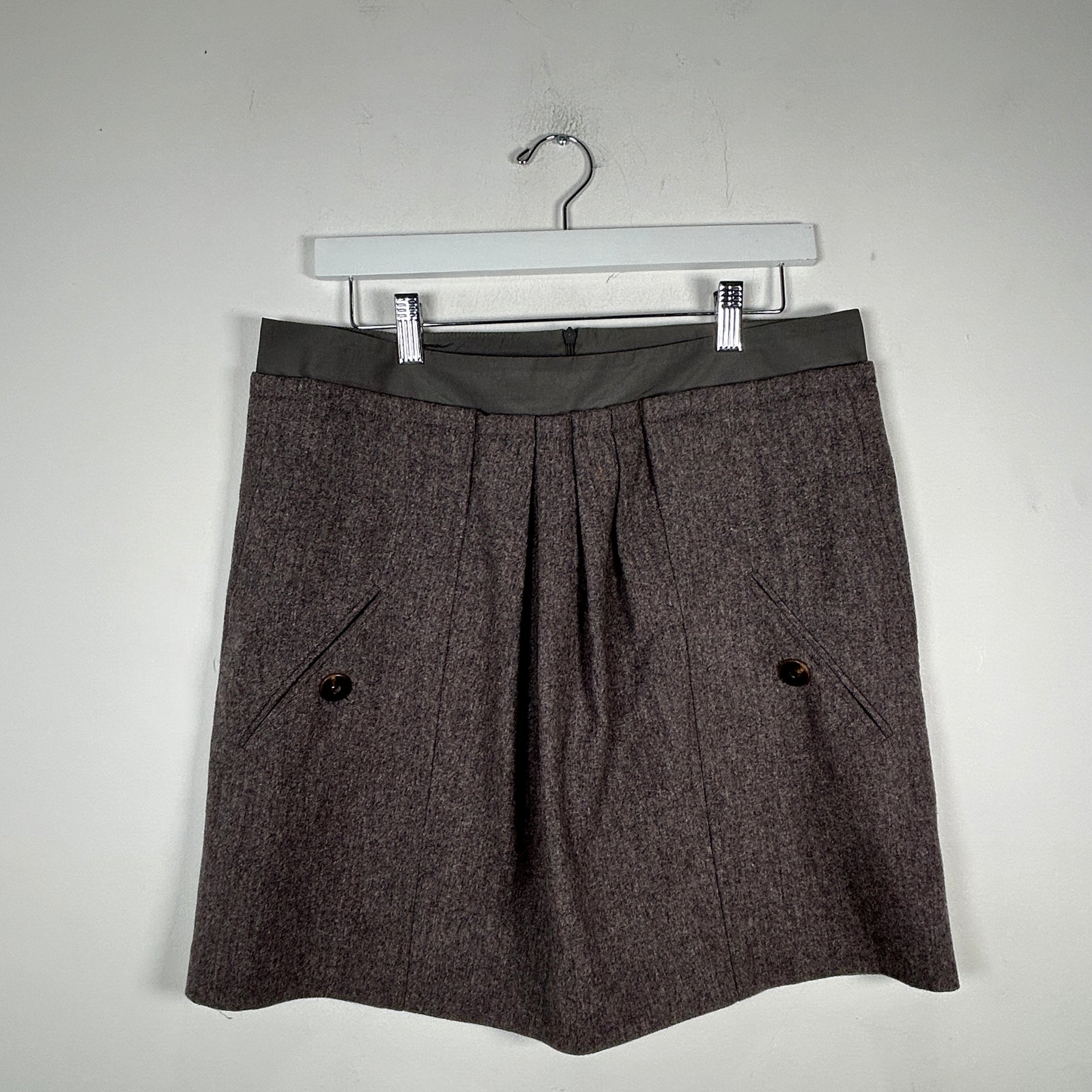Brunello Cucinelli Pleated Skirt Size 6