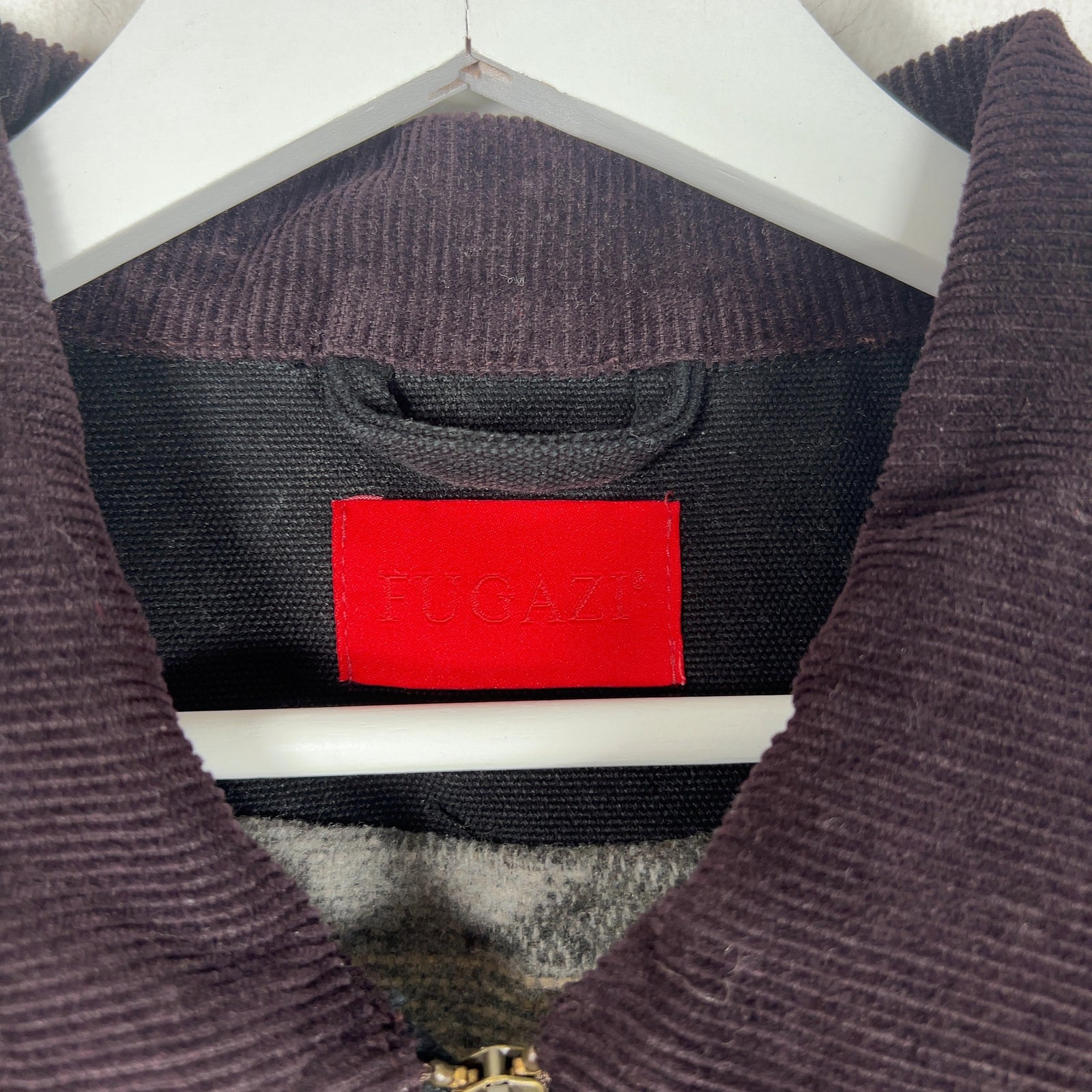 Fugazi Chain Stitch Trade Route Work Jacket