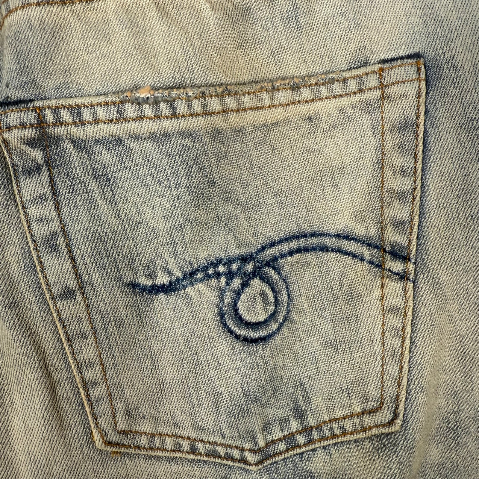 R13 Light Wash Jeans Size 33