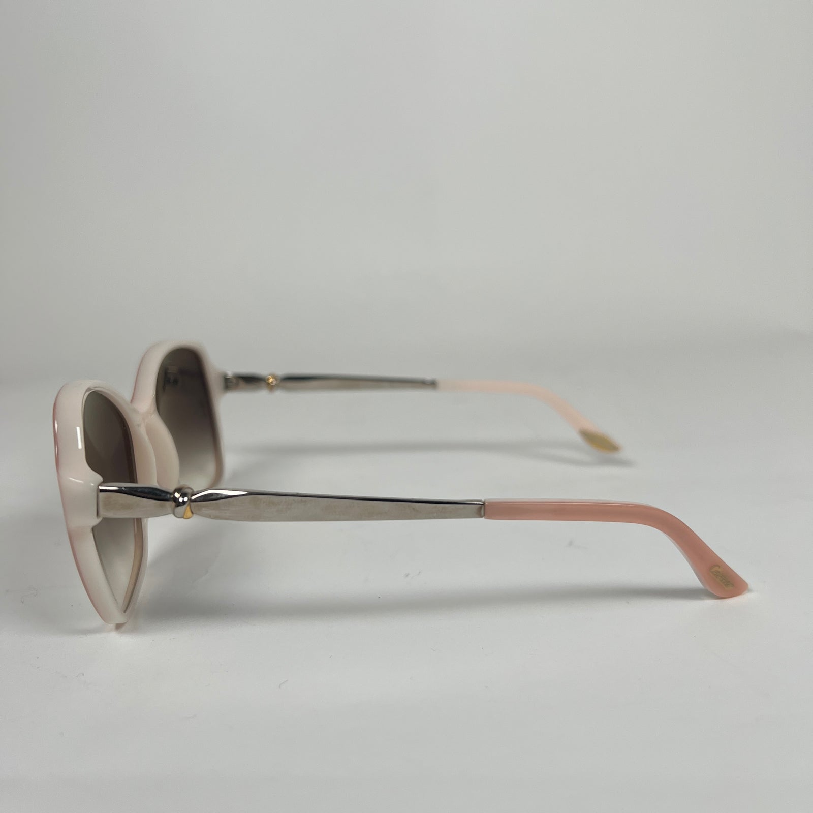 Cartier Pink Emma Square Gradient Sunglasses