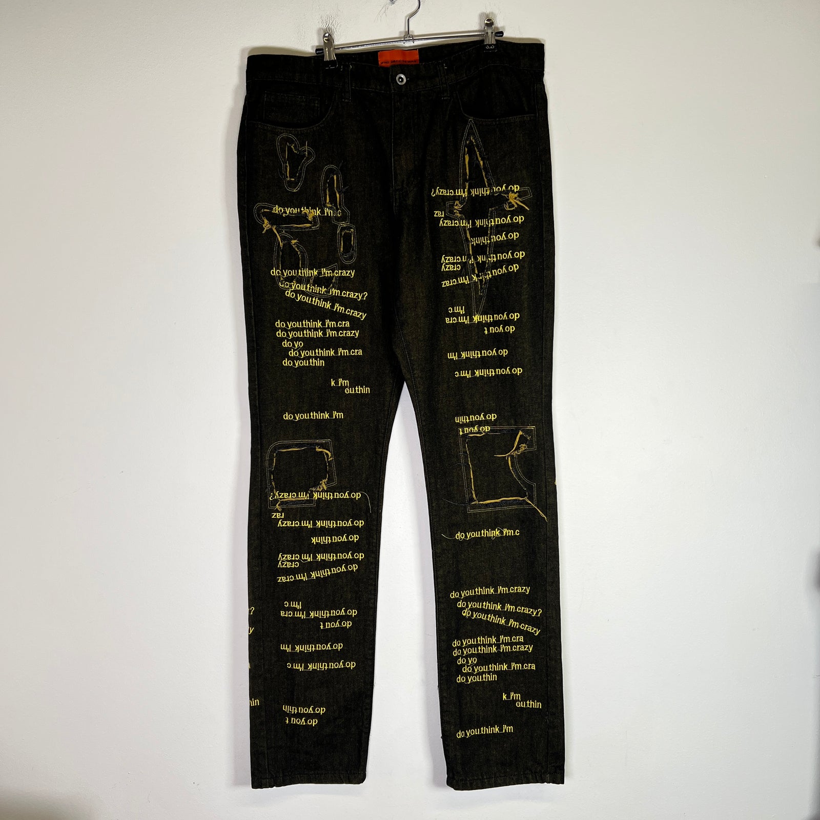 Who Decides War "Do You Think I'm Crazy" Jeans