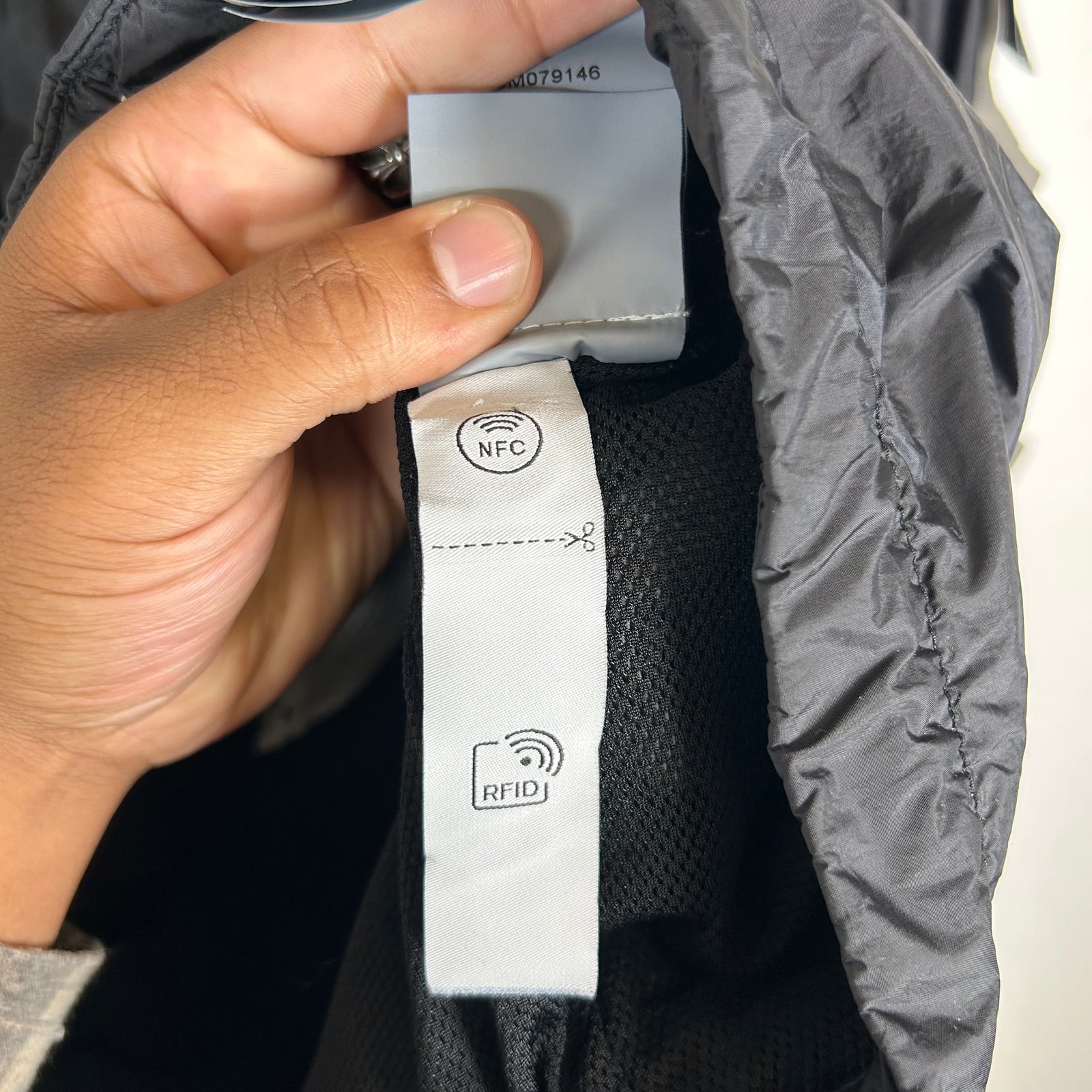 Stone Island Black Garment Dyed Crinkle Reps R-NY Hooded Jacket Size M