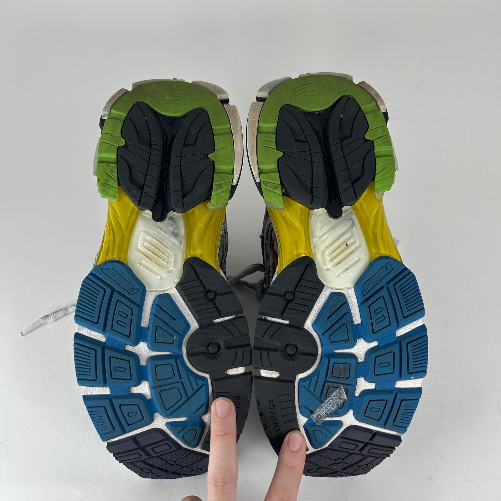 Balenciaga Multicolor Runners Size 43