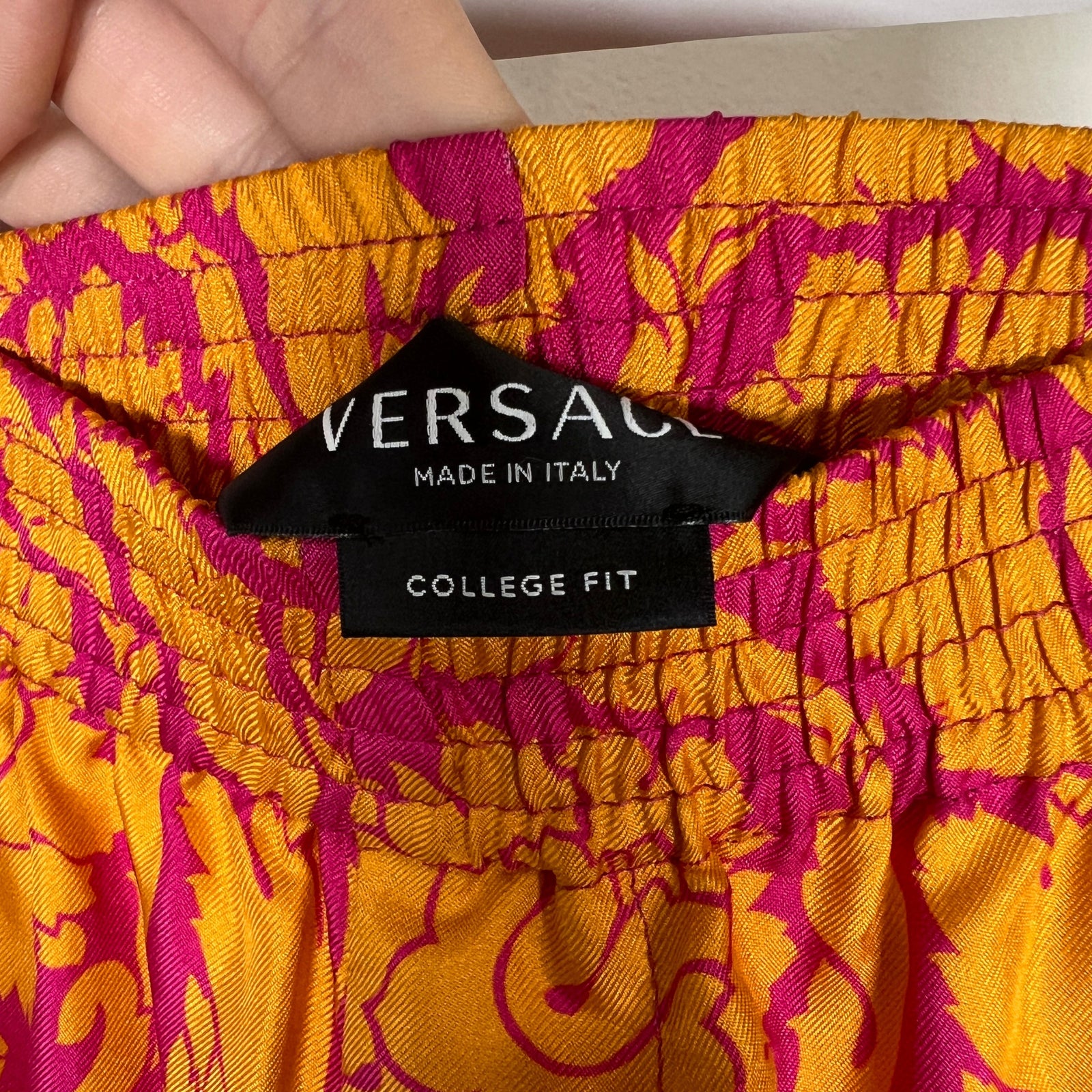 Versace Silk Shorts Size L