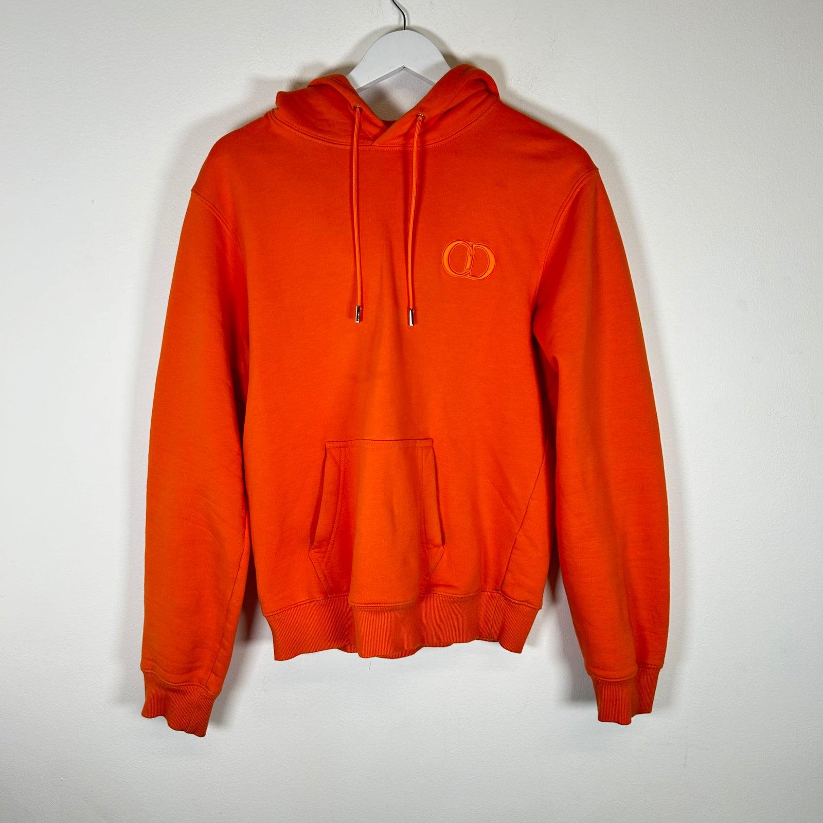 Dior Orange CD Icon Hoodie Size M
