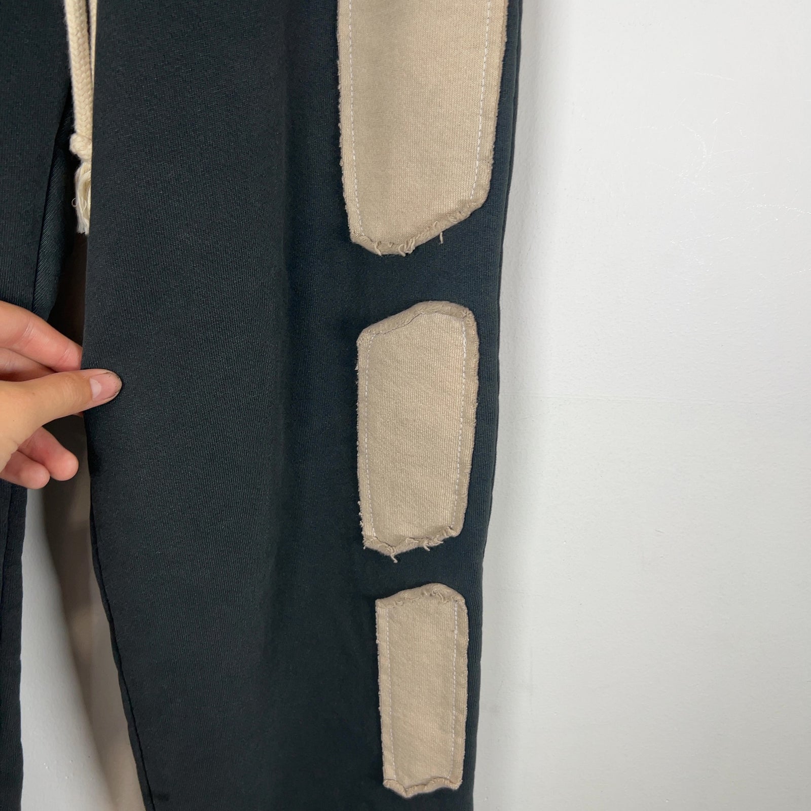 Satoshi Nakamoto Moto Patchwork Sweatpants
