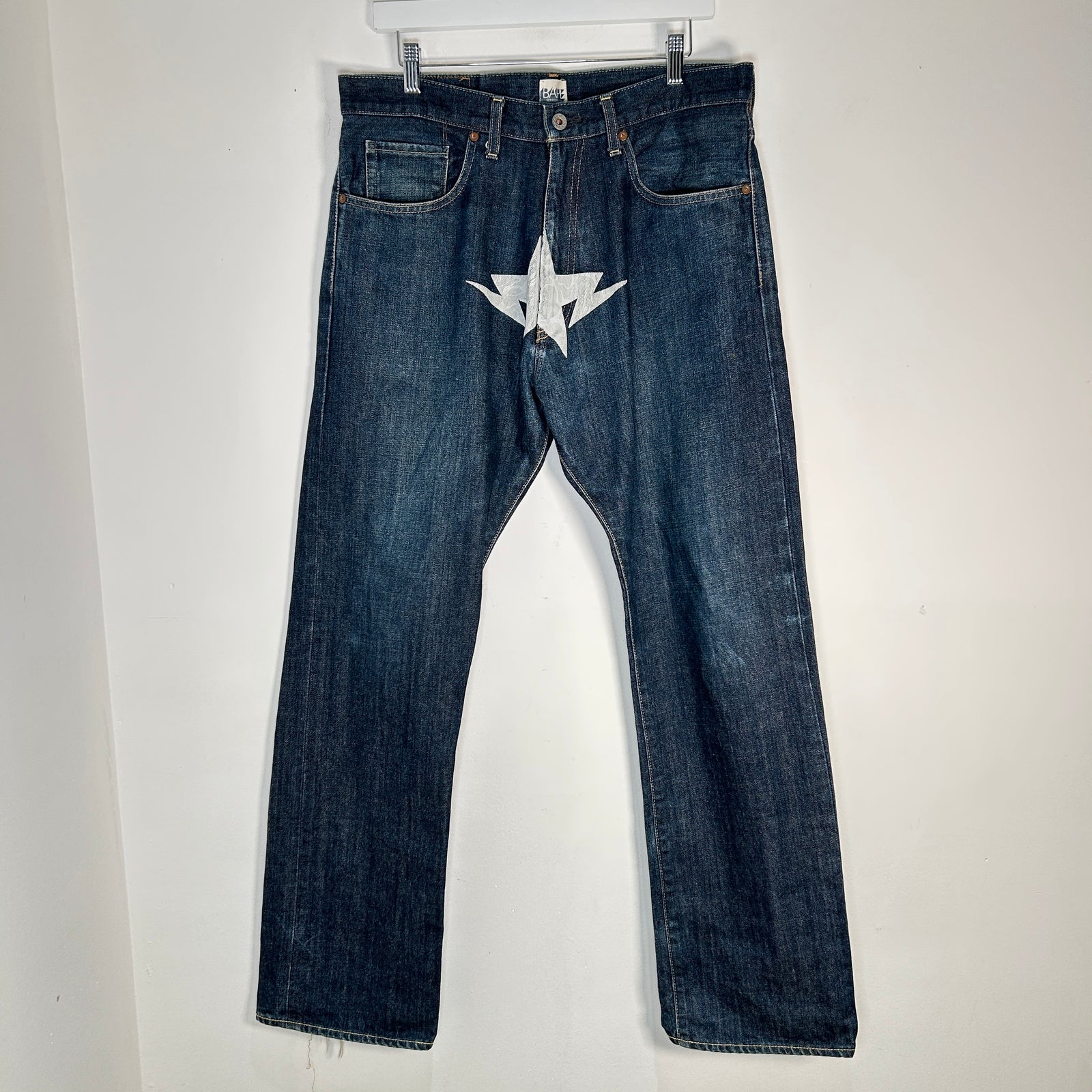 Bape Star Graphic Jeans Size M