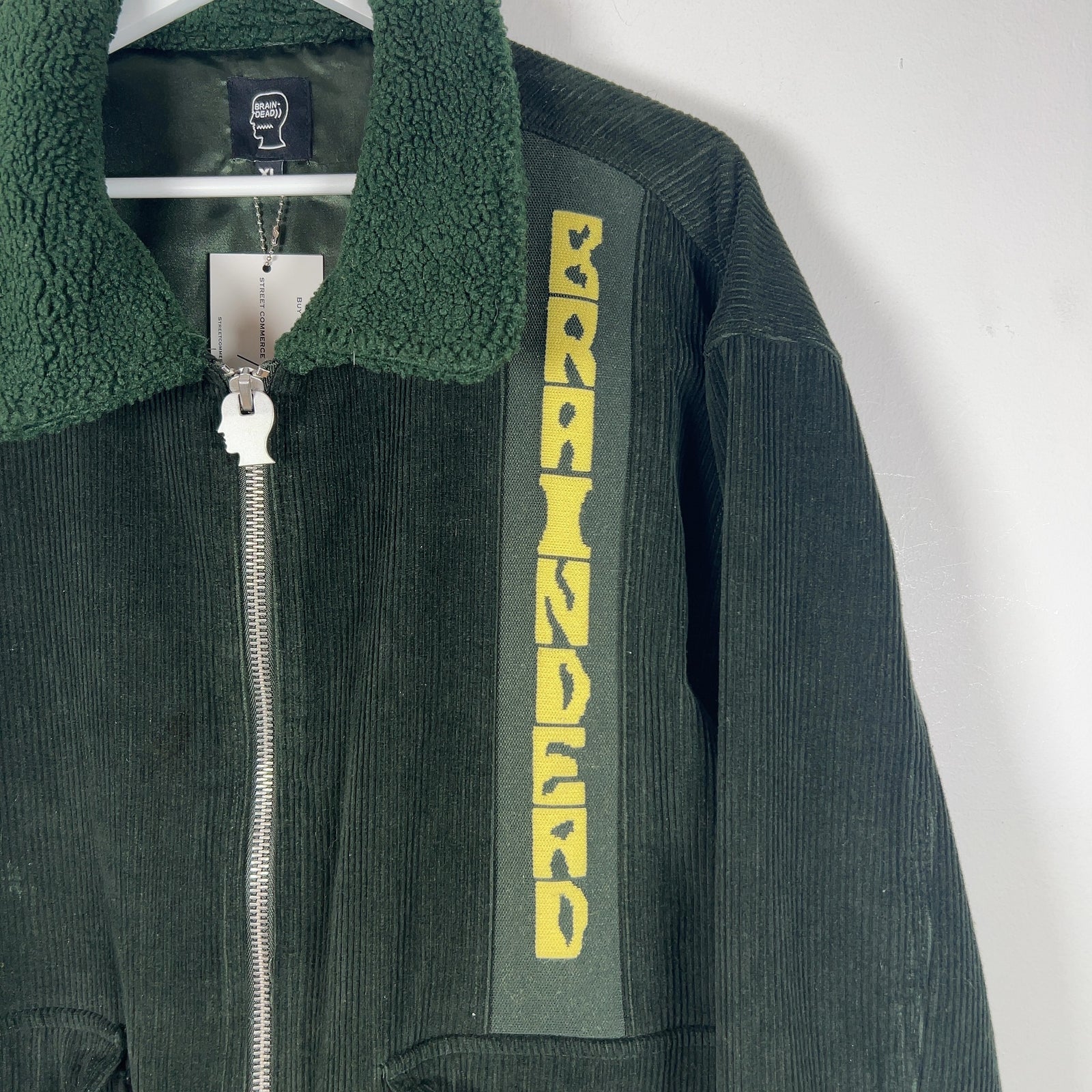 Brain Dead Corduroy Zip-Up Jacket