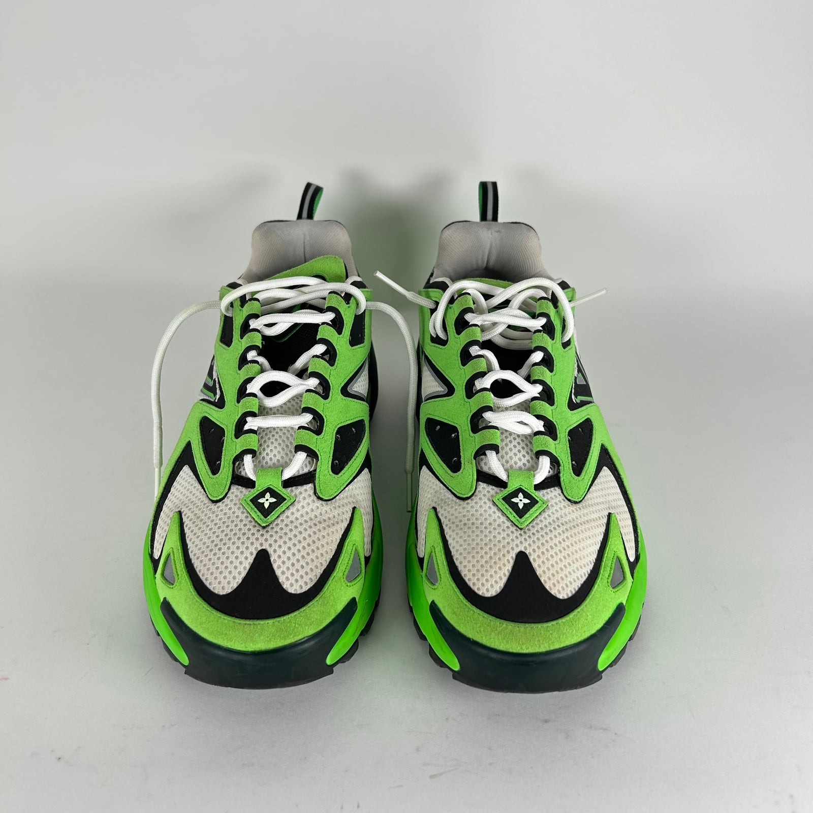 Louis Vuitton Green Tactic Sneakers Size LV 7.5