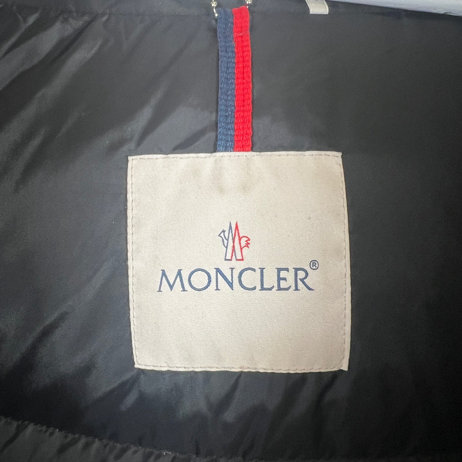 Moncler Black Charnier Down Parka Size 5