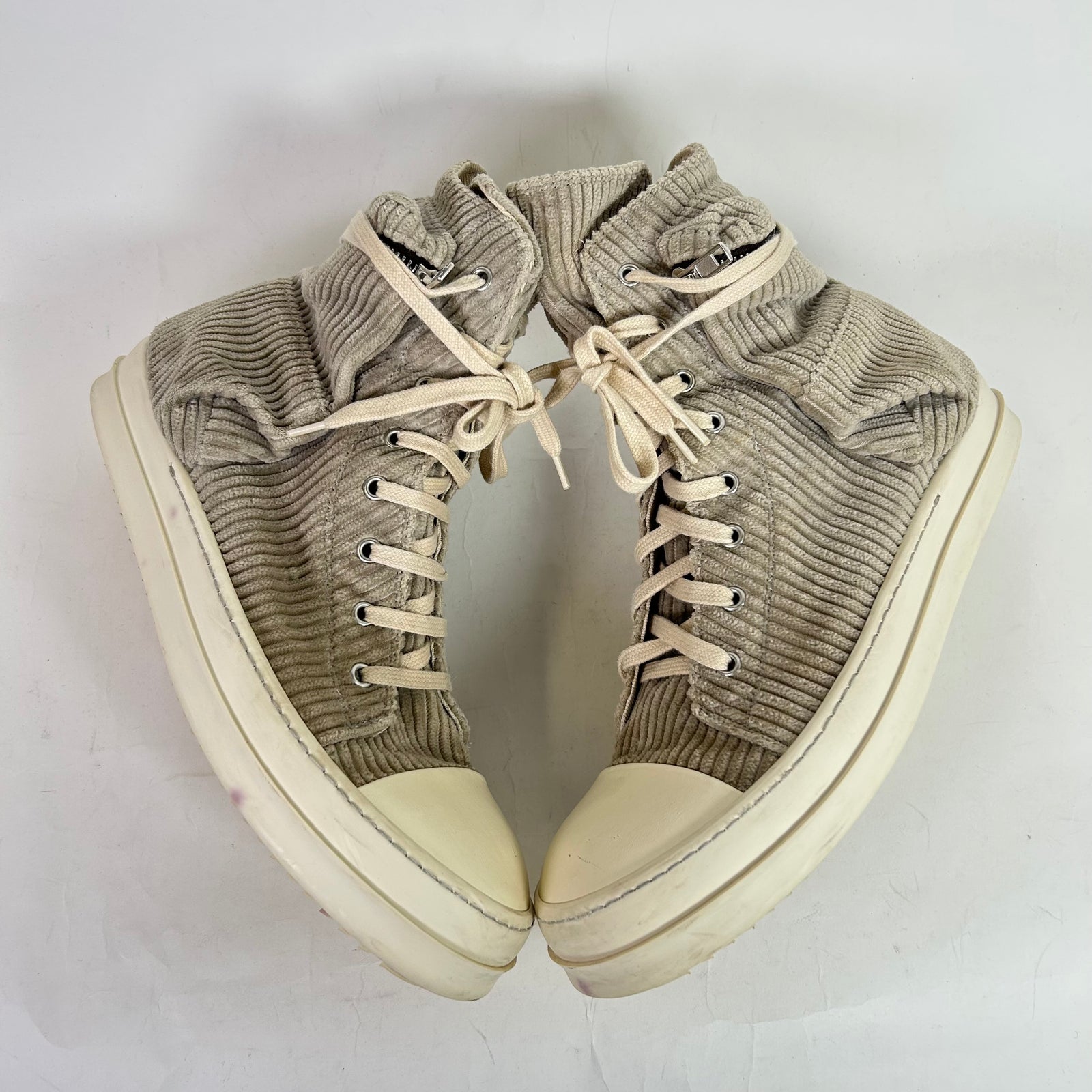 Rick Owens DRKSHDW Corduroy Cargo Ramones