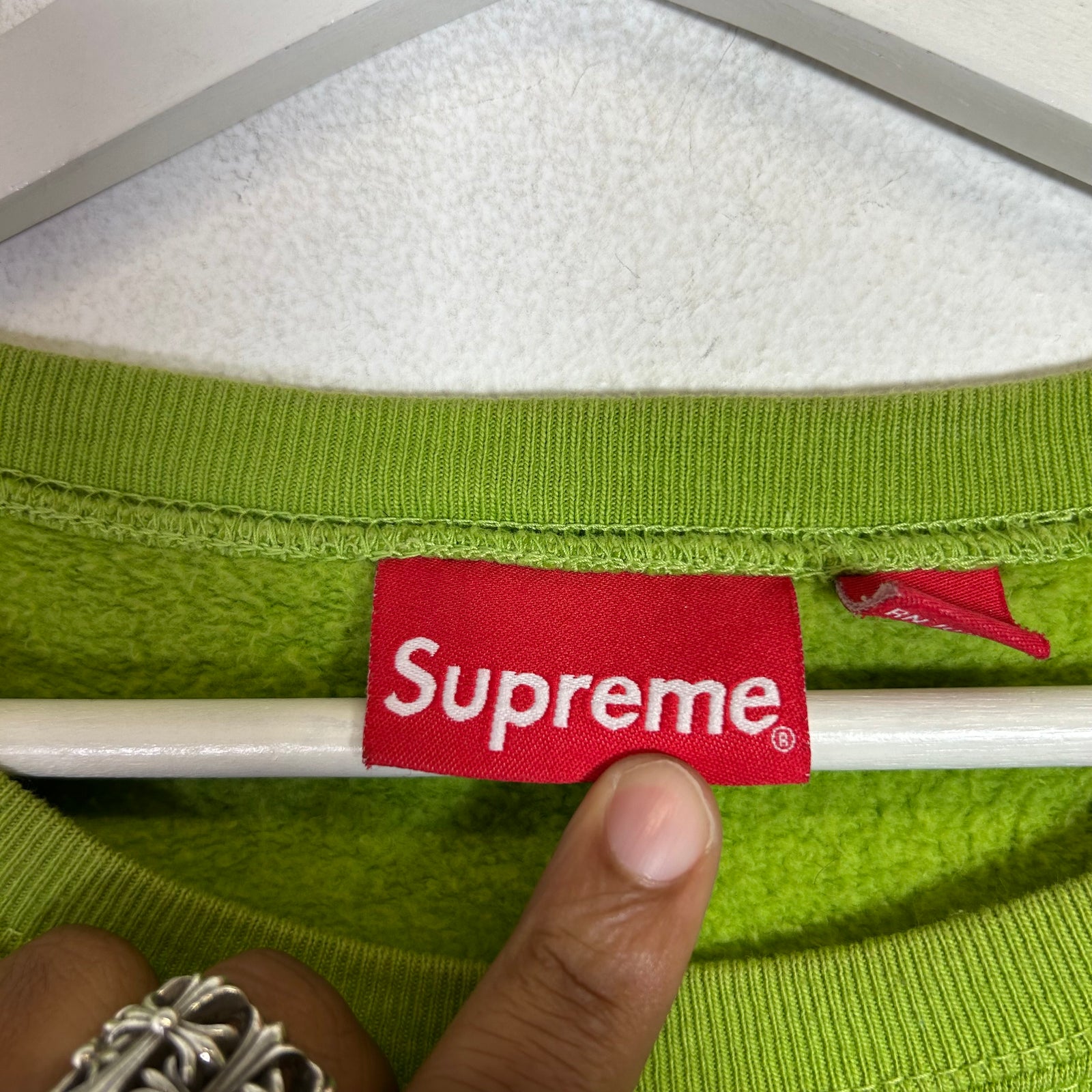 Supreme SS20 Radial Logo Crewneck