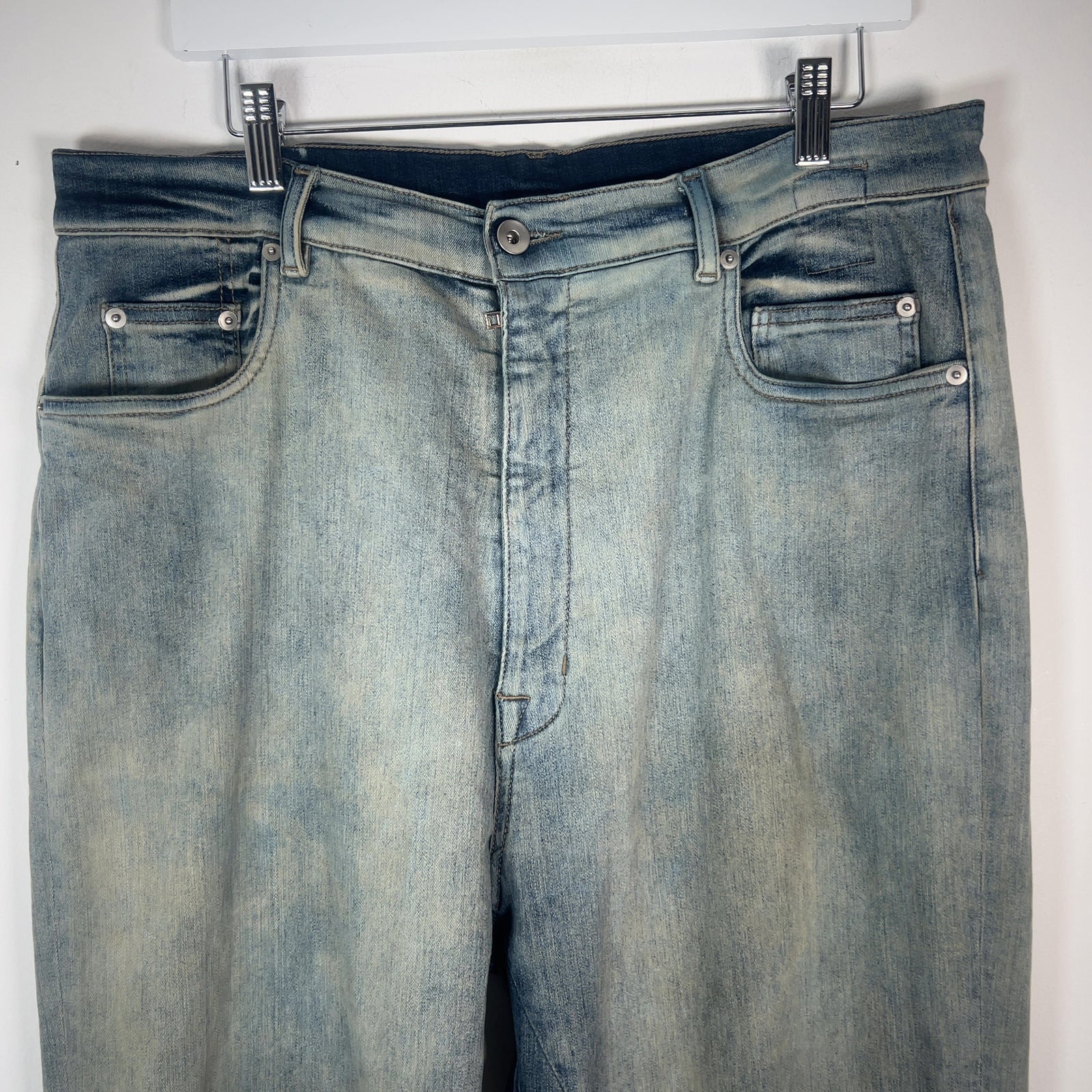 Rick Owens Bolan Bootcut Mineral Wash Jeans