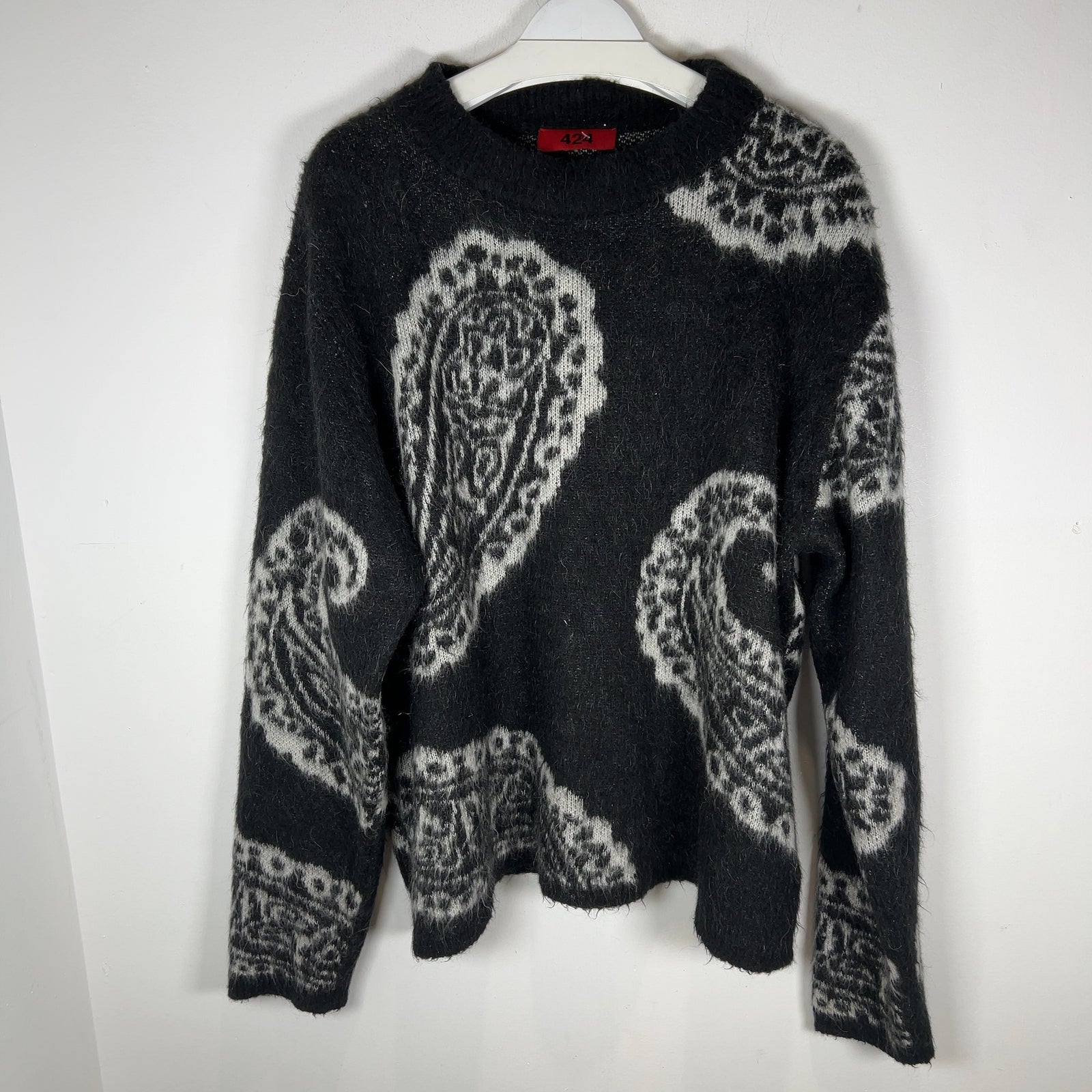 424 Paisley Knit Sweater